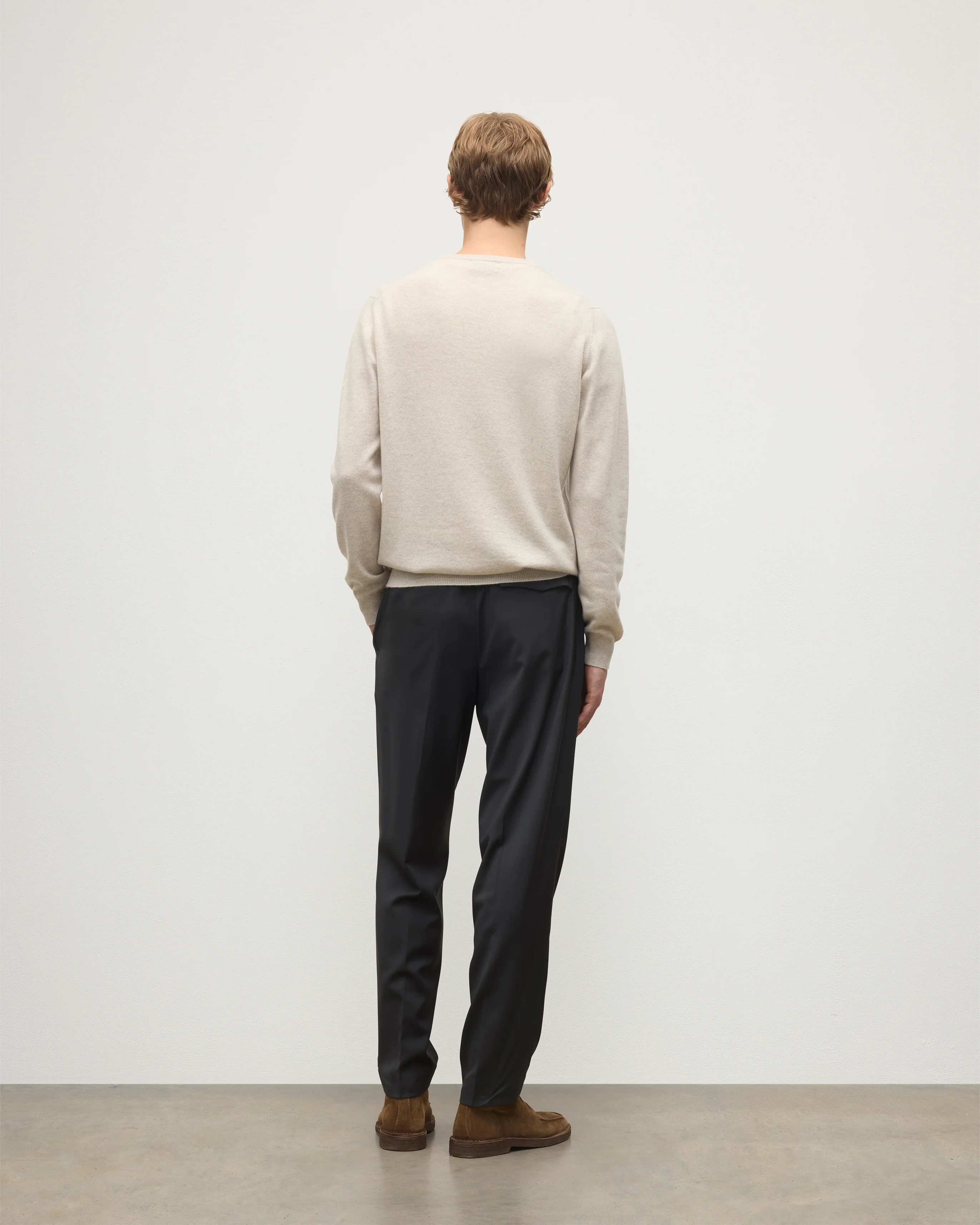 Argyll Natural Cashmere Jumper - Image 4
