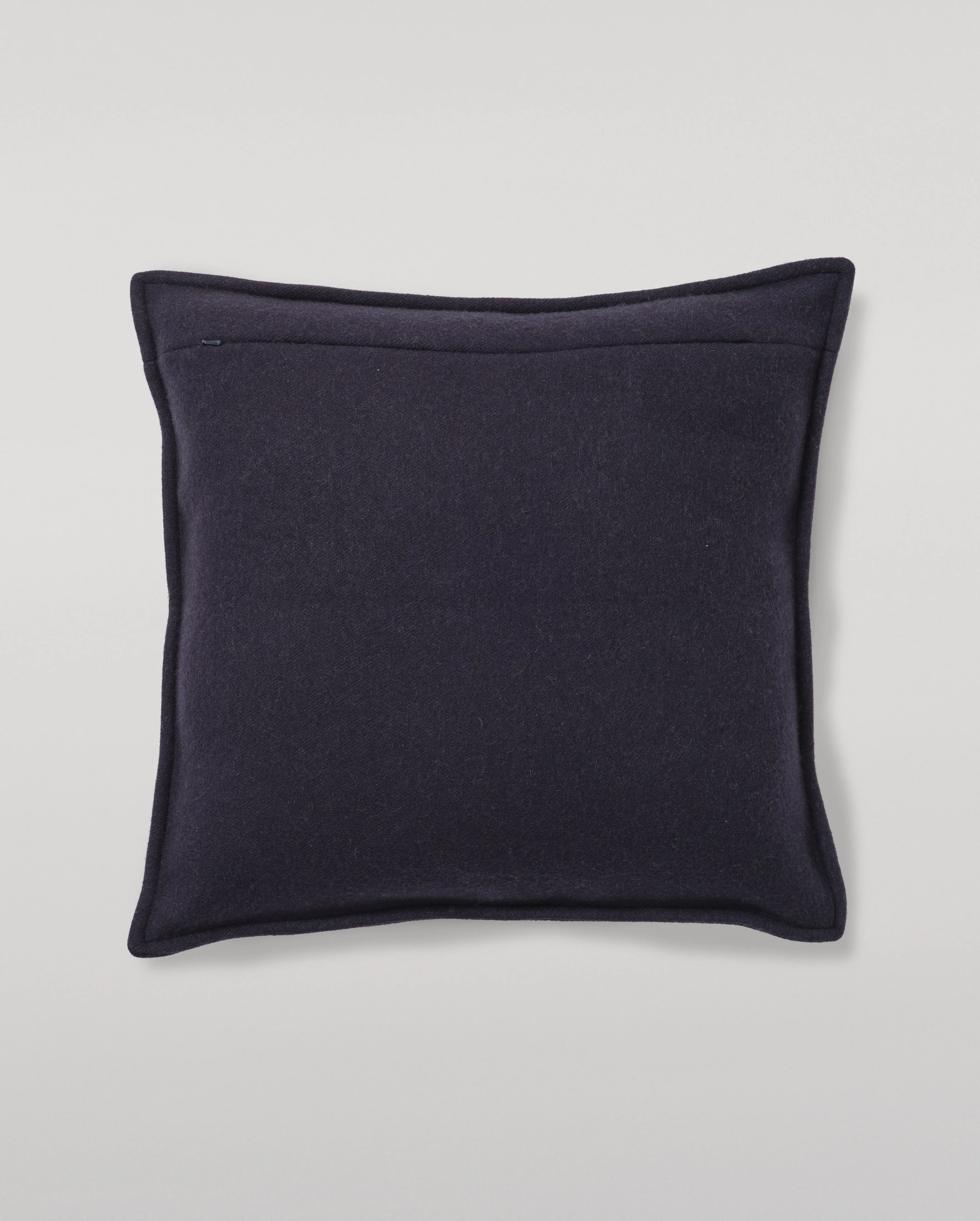 Art Geometric Navy & Grey Cashmere Cushion - Image 2