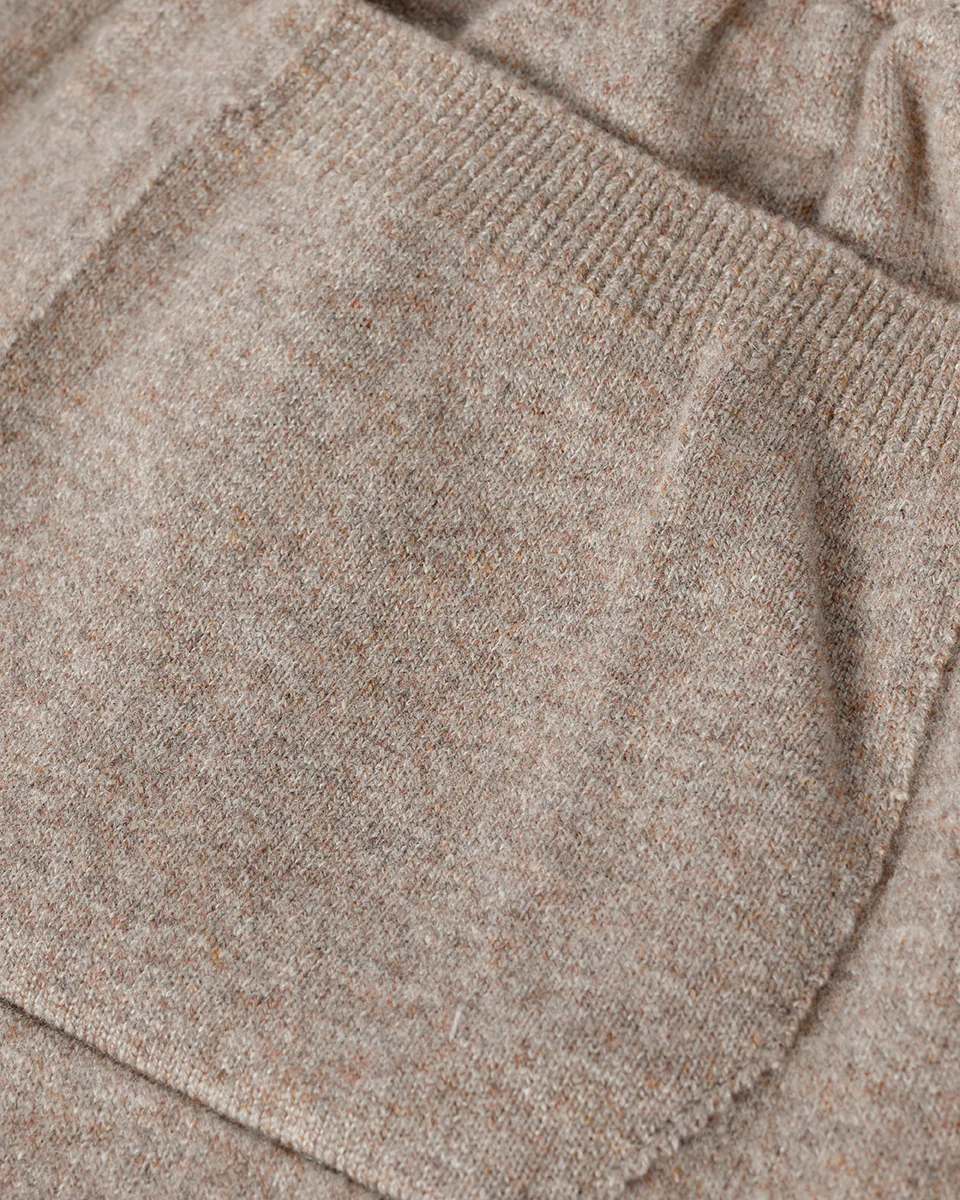 Kirk Light Brown Cashmere Sweatpants - Image 6