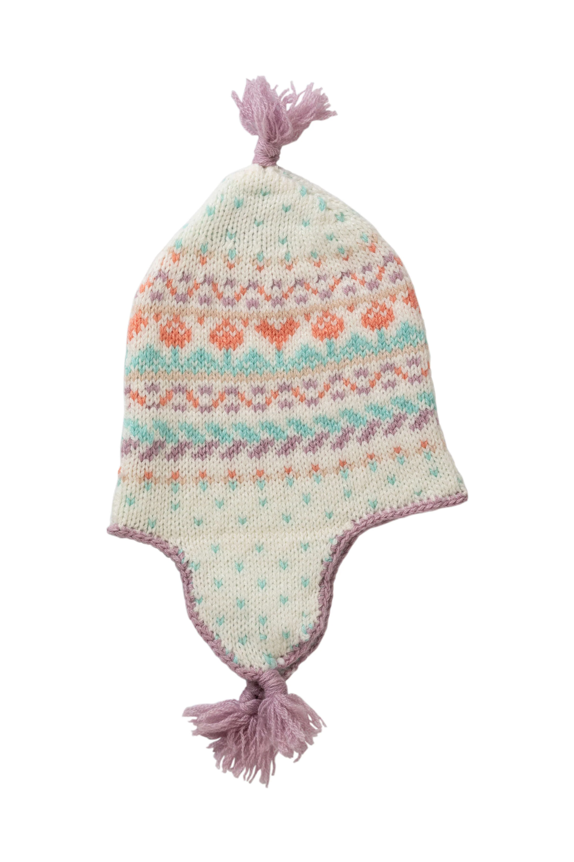Baby's Pink Fairisle Accessories Gift Set - Image 4