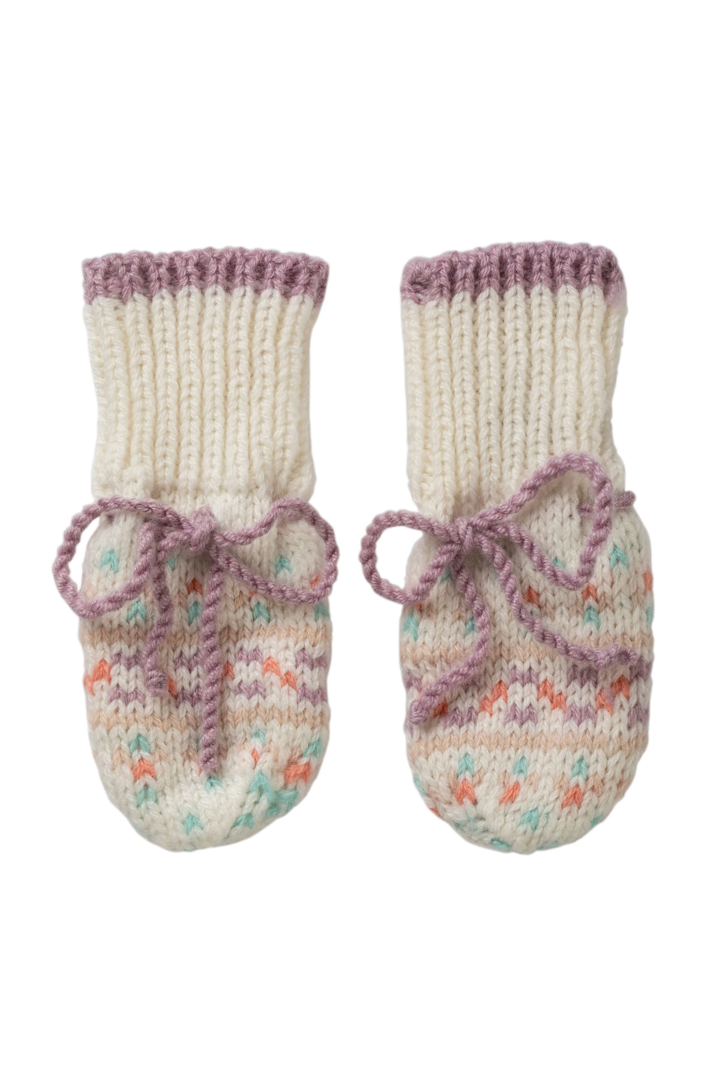 Baby's Pink Fairisle Accessories Gift Set - Image 5