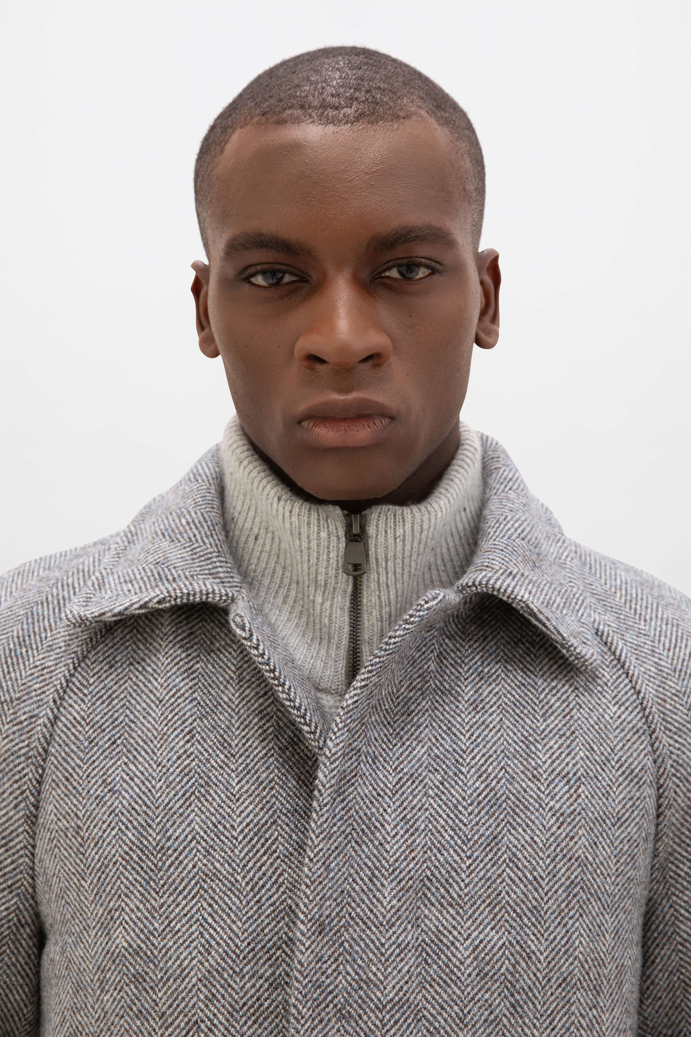 'The Balmacaan' Men's Coat | Storm - Image 4