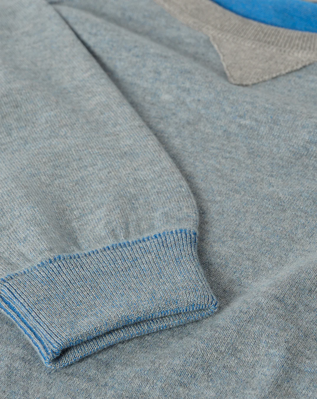Beach Blue Cashmere Sweatshirt - Image 7