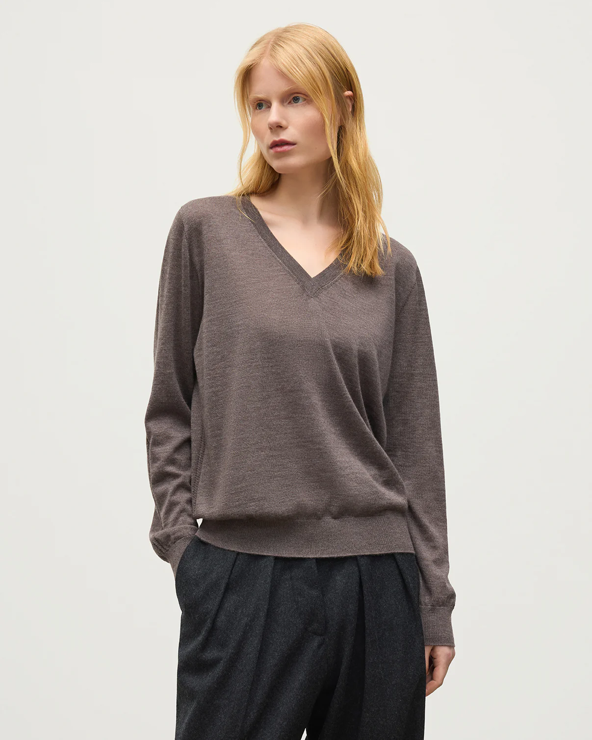 Beatrice Brown Superfine Cashmere Jumper - Image 5