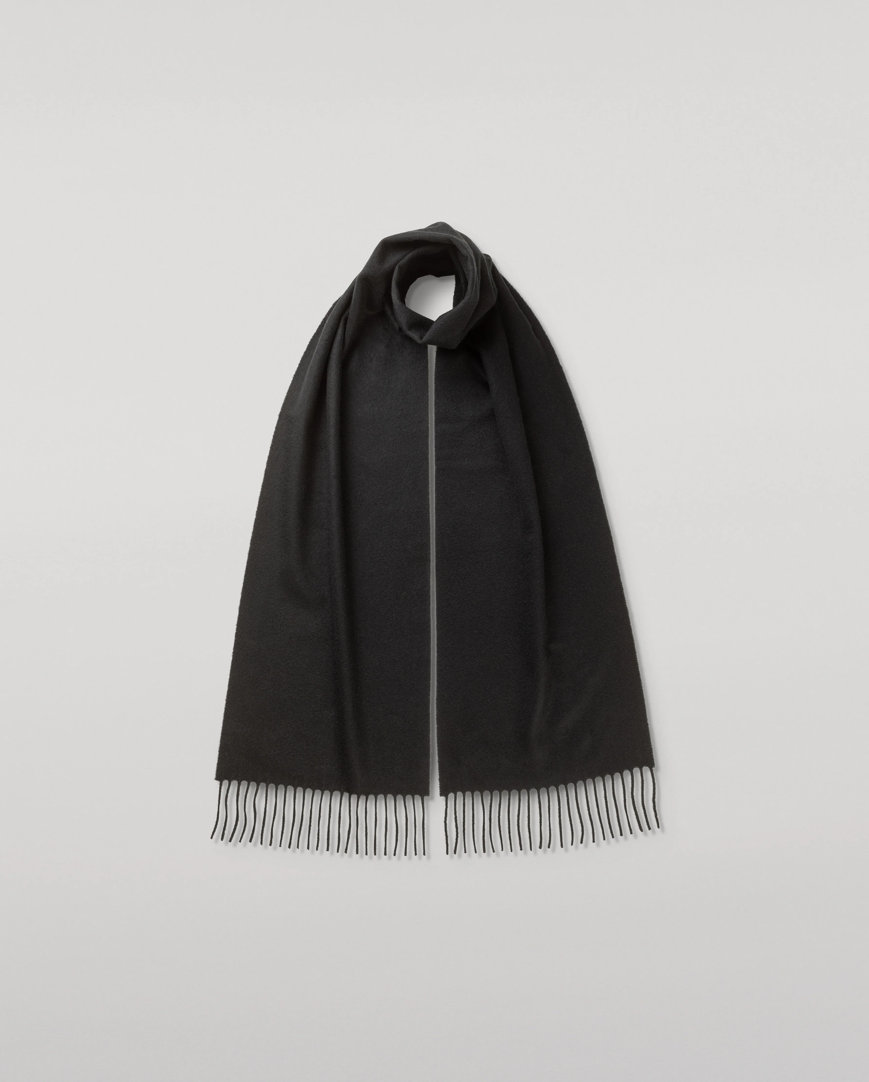 Black Cashmere Scarf