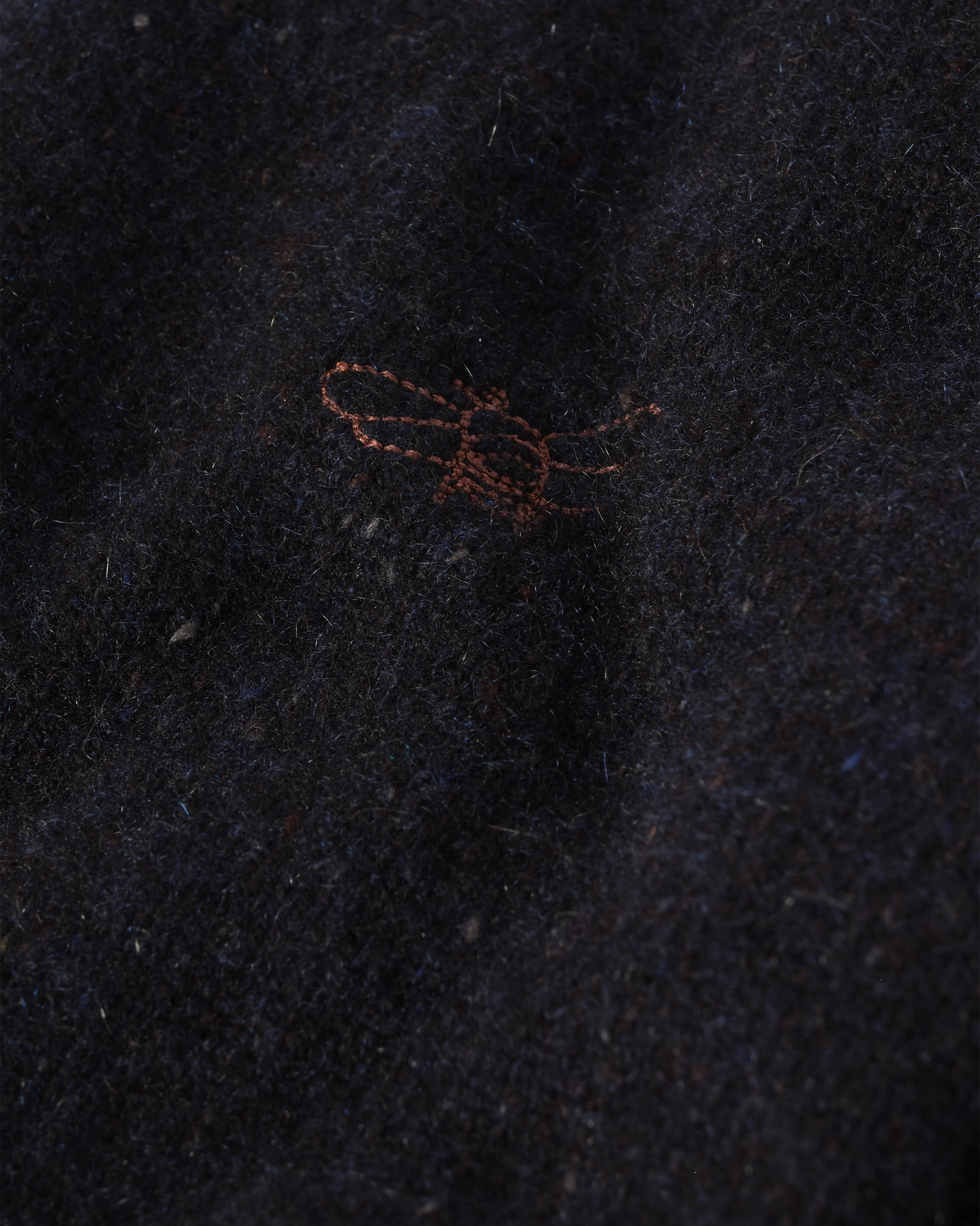 Cairn Blue Donegal Cashmere Jumper - Image 6