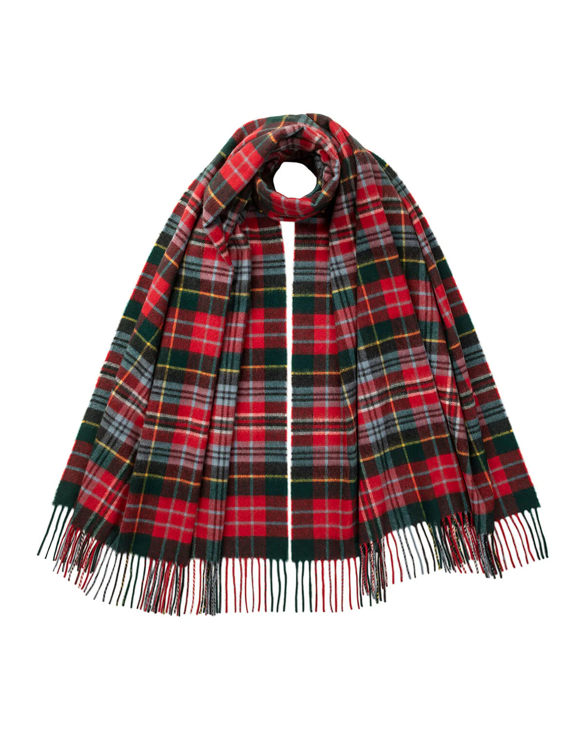Caledonia Tartan Cashmere Stole