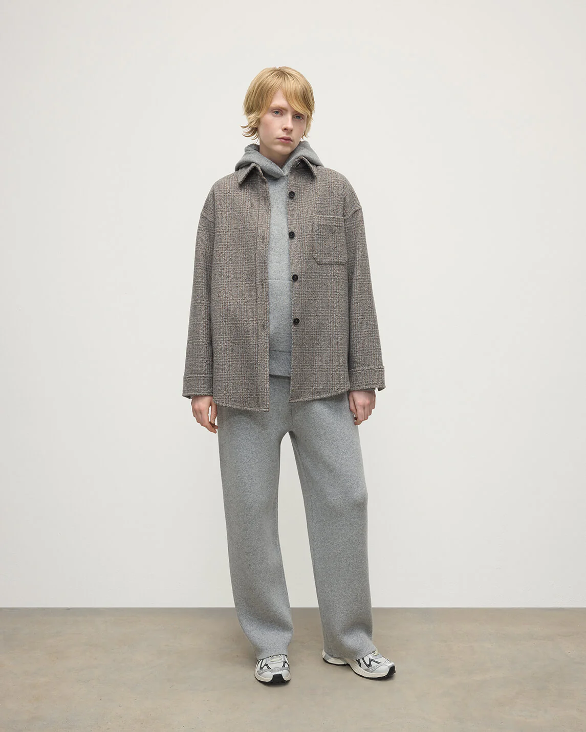 Glen Urquhart Check Oversized Shirt