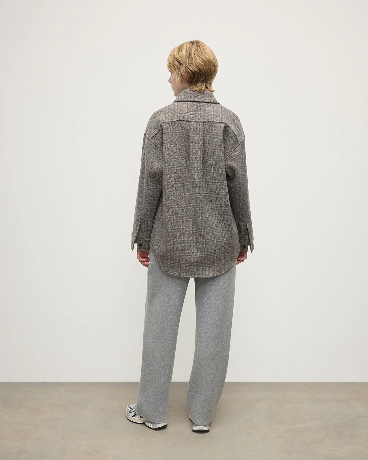 Glen Urquhart Check Oversized Shirt - Image 4