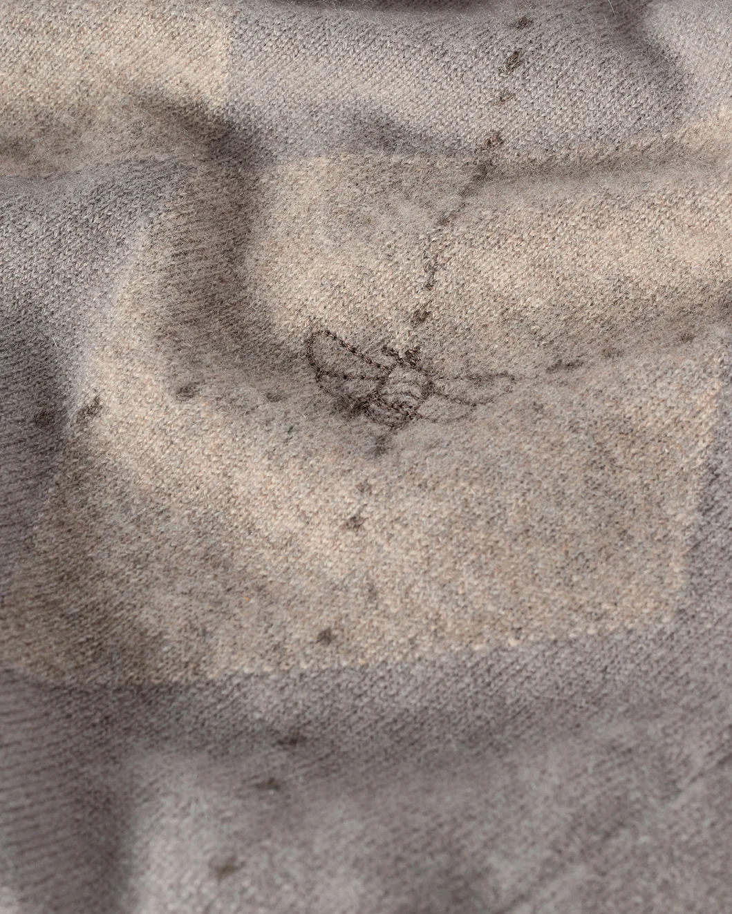 Clan Grey Argyle Cashmere Jumper - Image 7