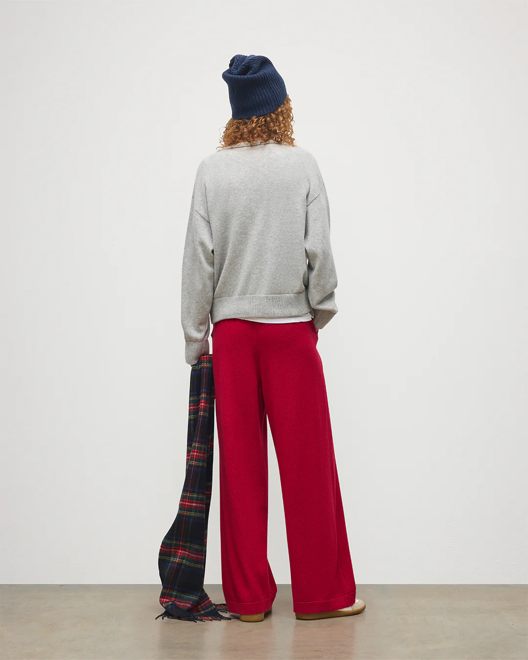 Coll Red Cashmere Trouser - Image 4