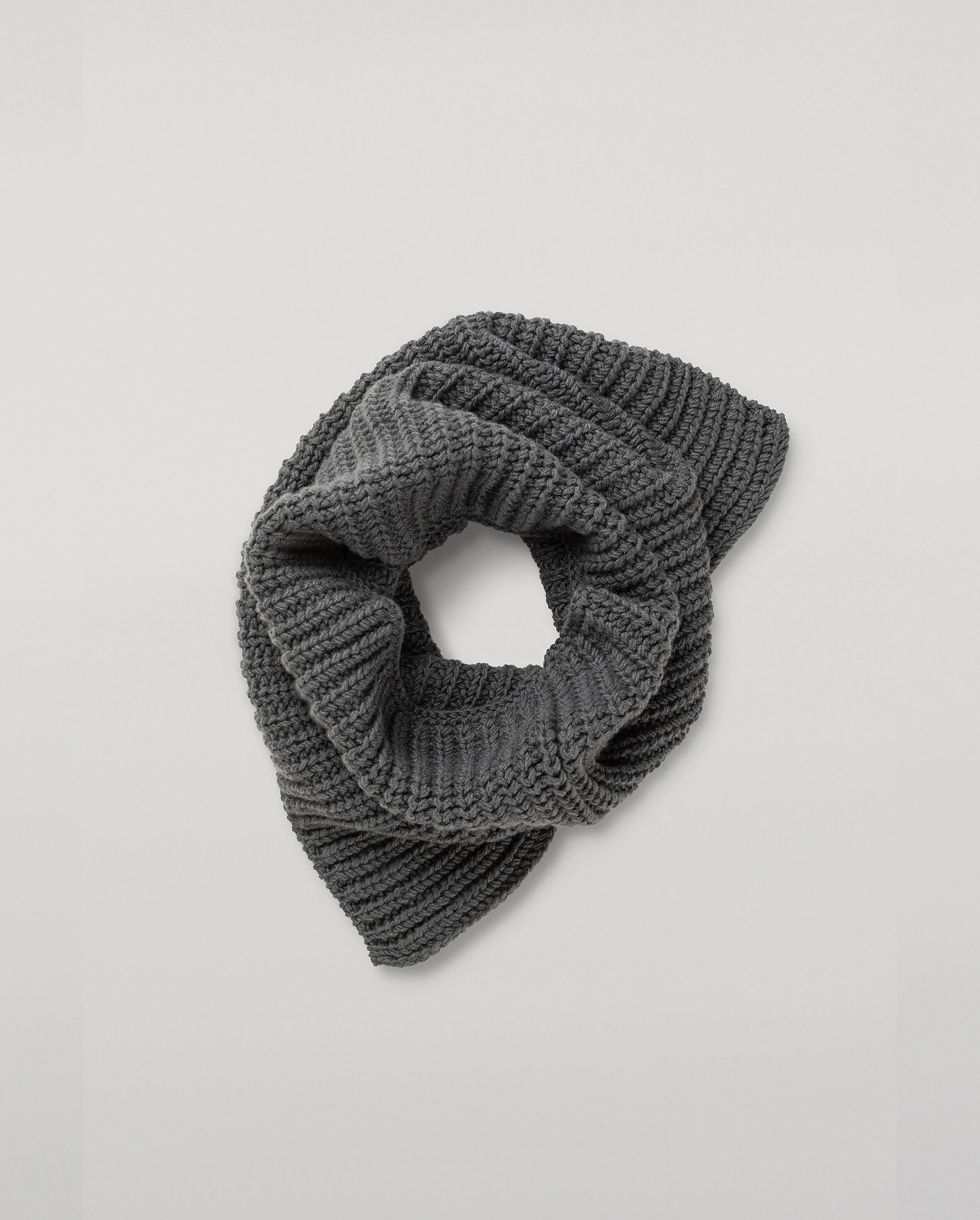 Cowie Grey Cashmere Snood