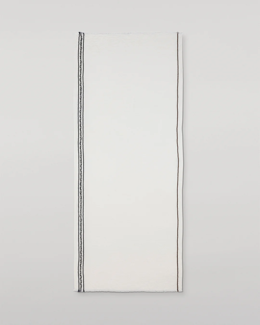 Cyrus Float Edge White Scarf - Image 5