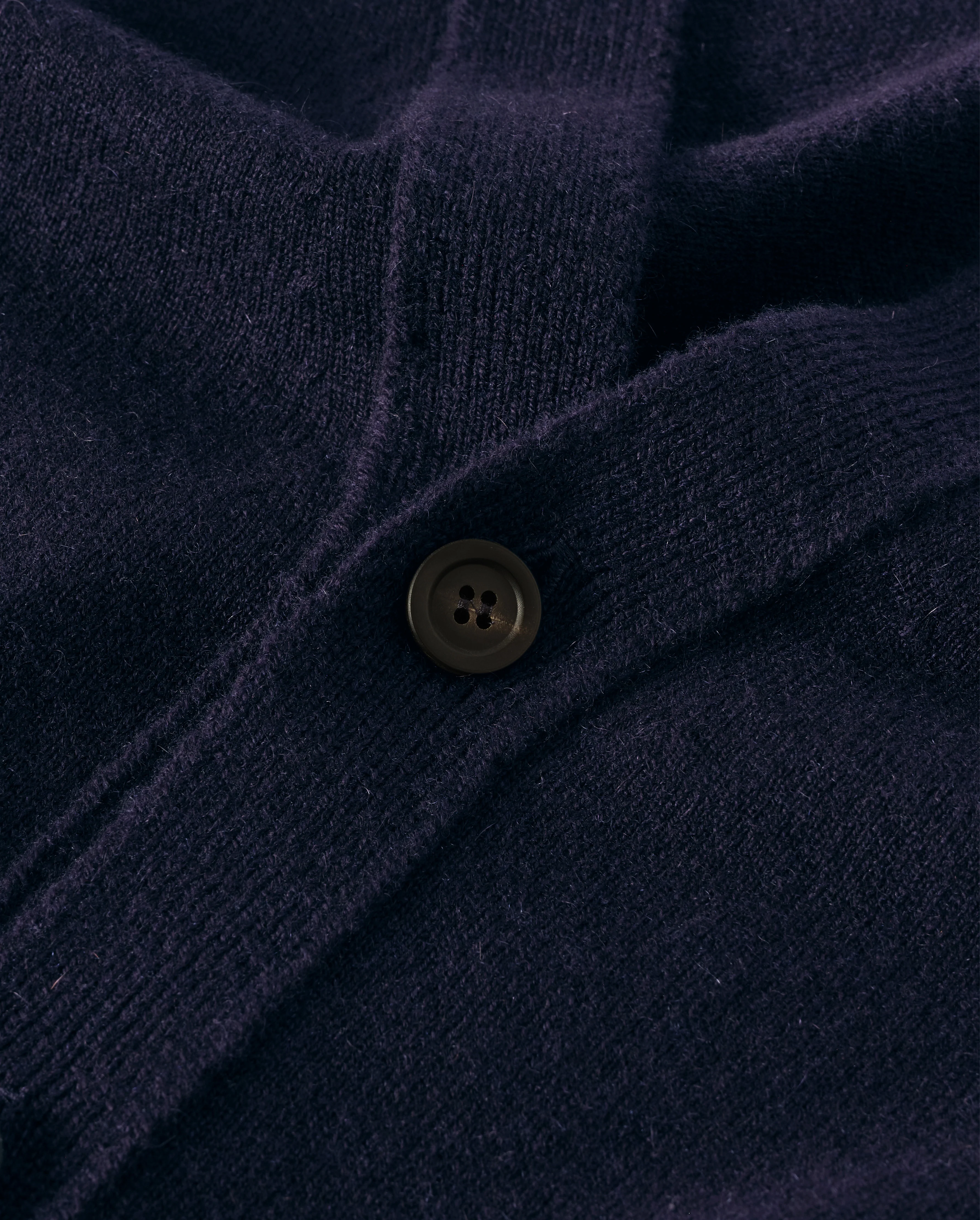 Rory Dark Navy Classic Cashmere Cardigan - Image 7