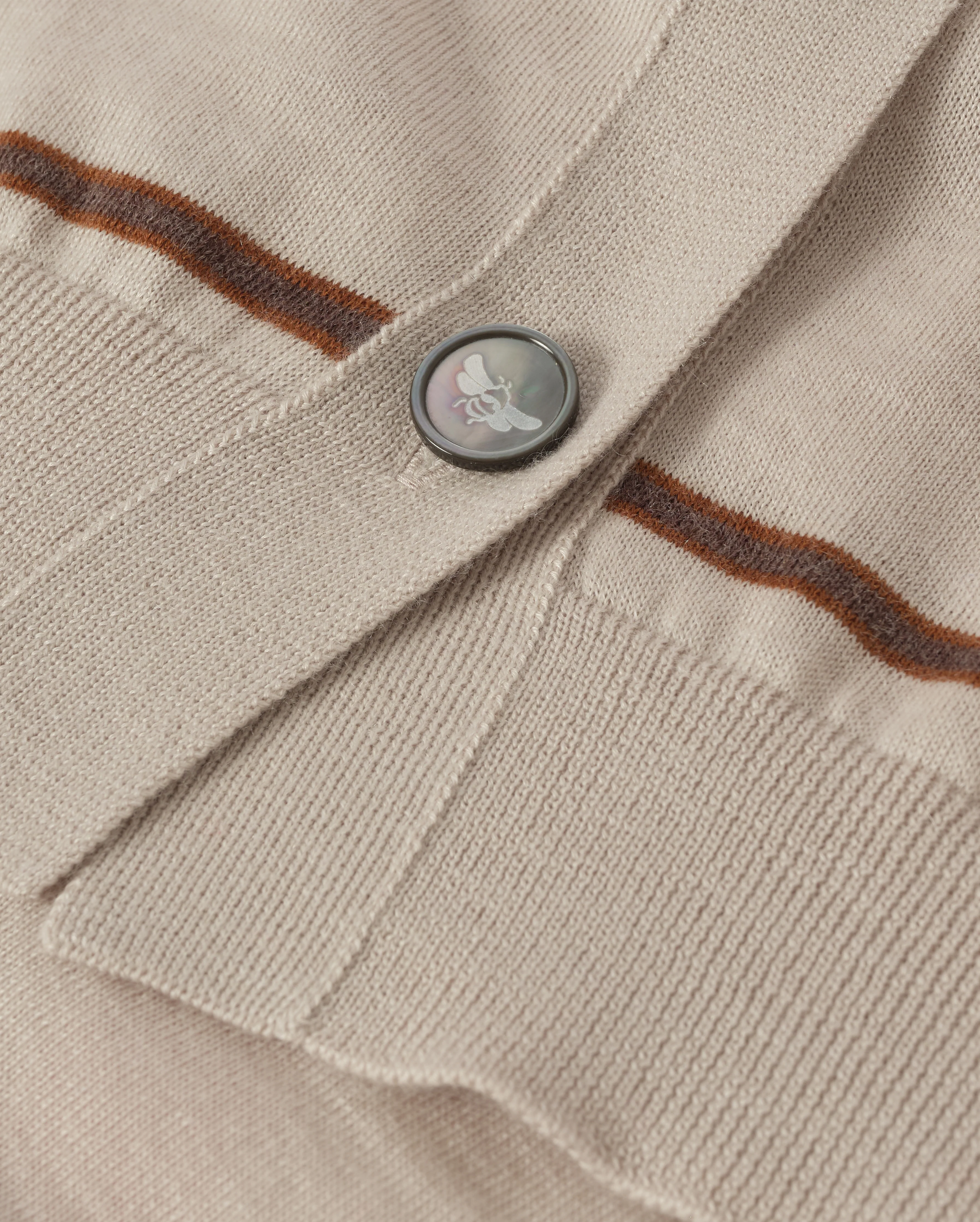 Effie Cream Superfine Cashmere Cardigan - Image 7