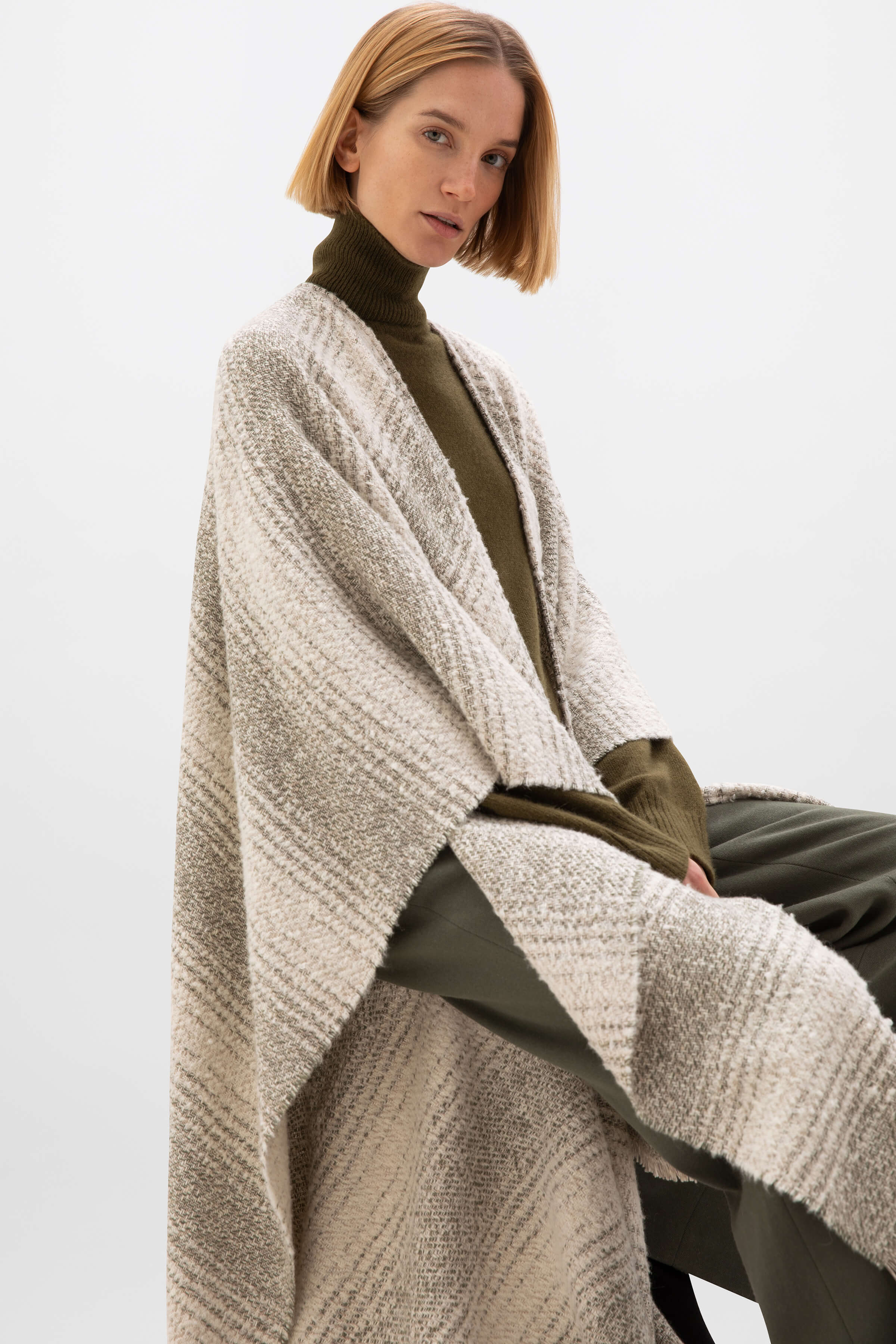 Textural Ombré Cape - Image 2