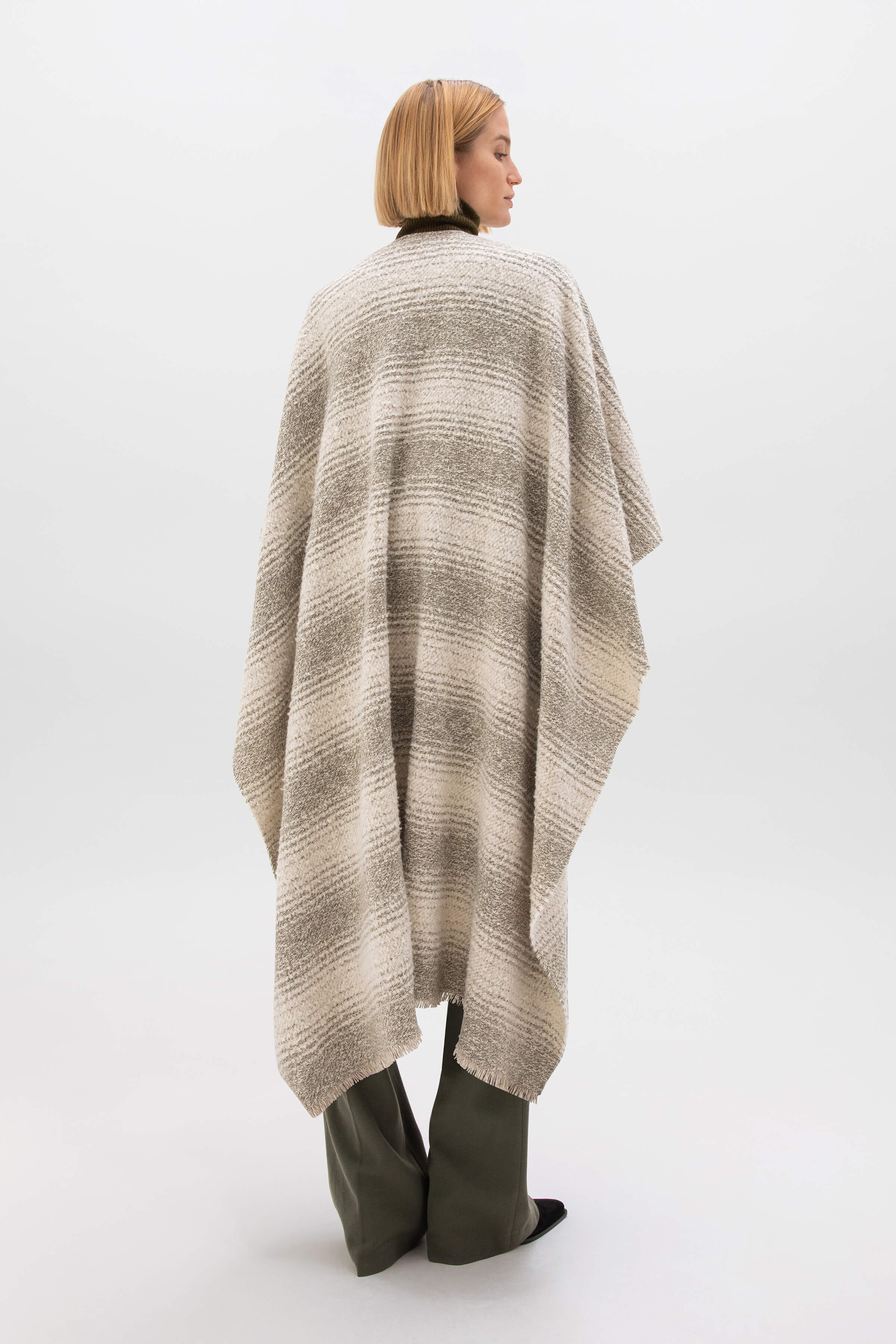 Textural Ombré Cape - Image 4