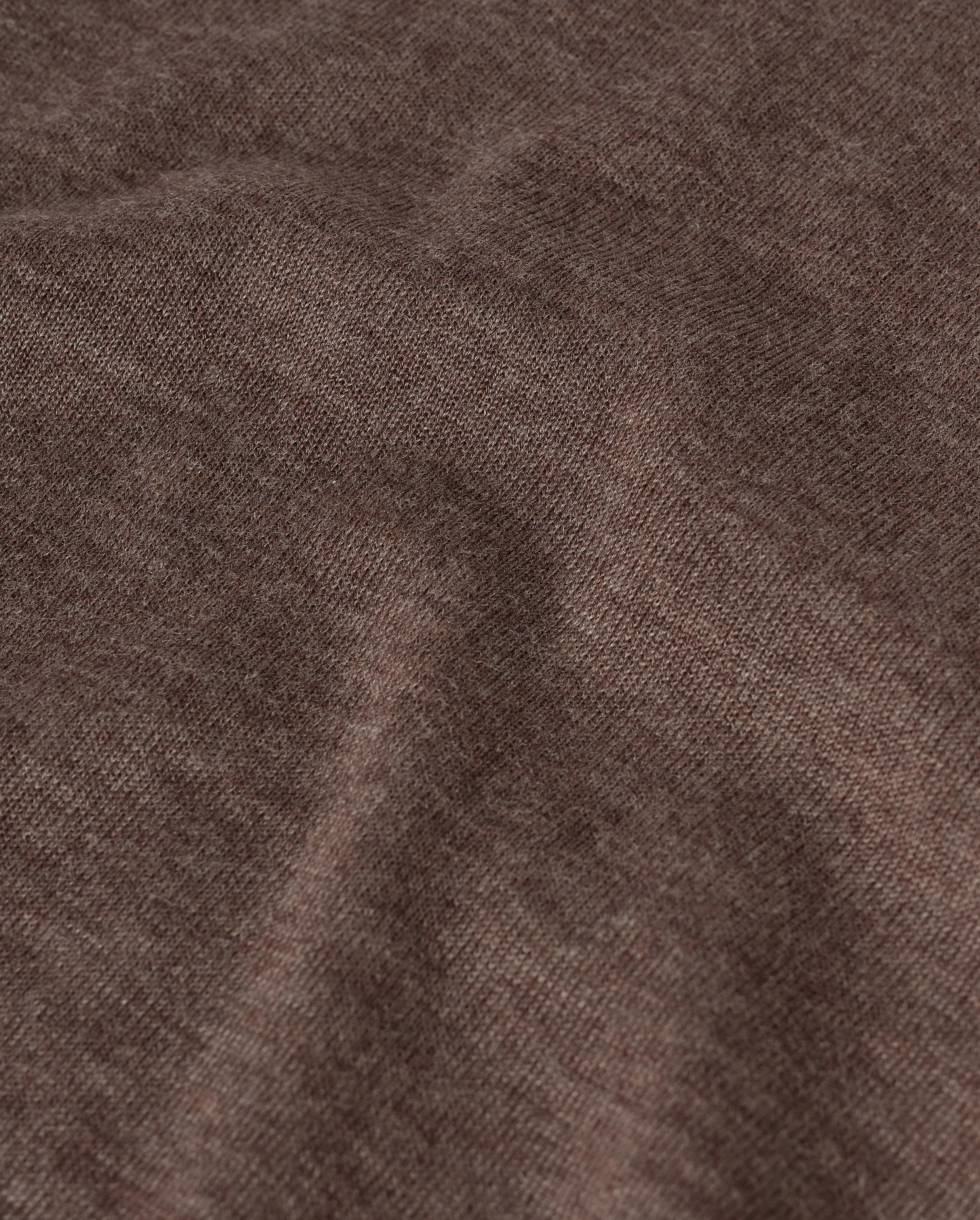 Fin Brown Cashmere Roll Neck Jumper - Image 7