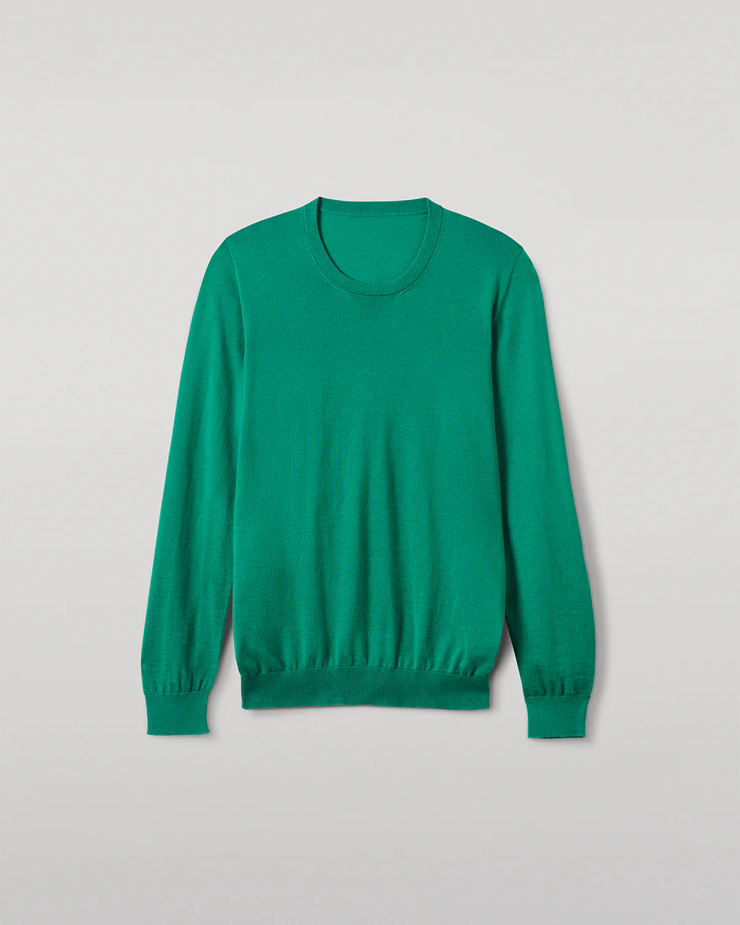 Fin Bright Green Superfine Cashmere Jumper - Image 2