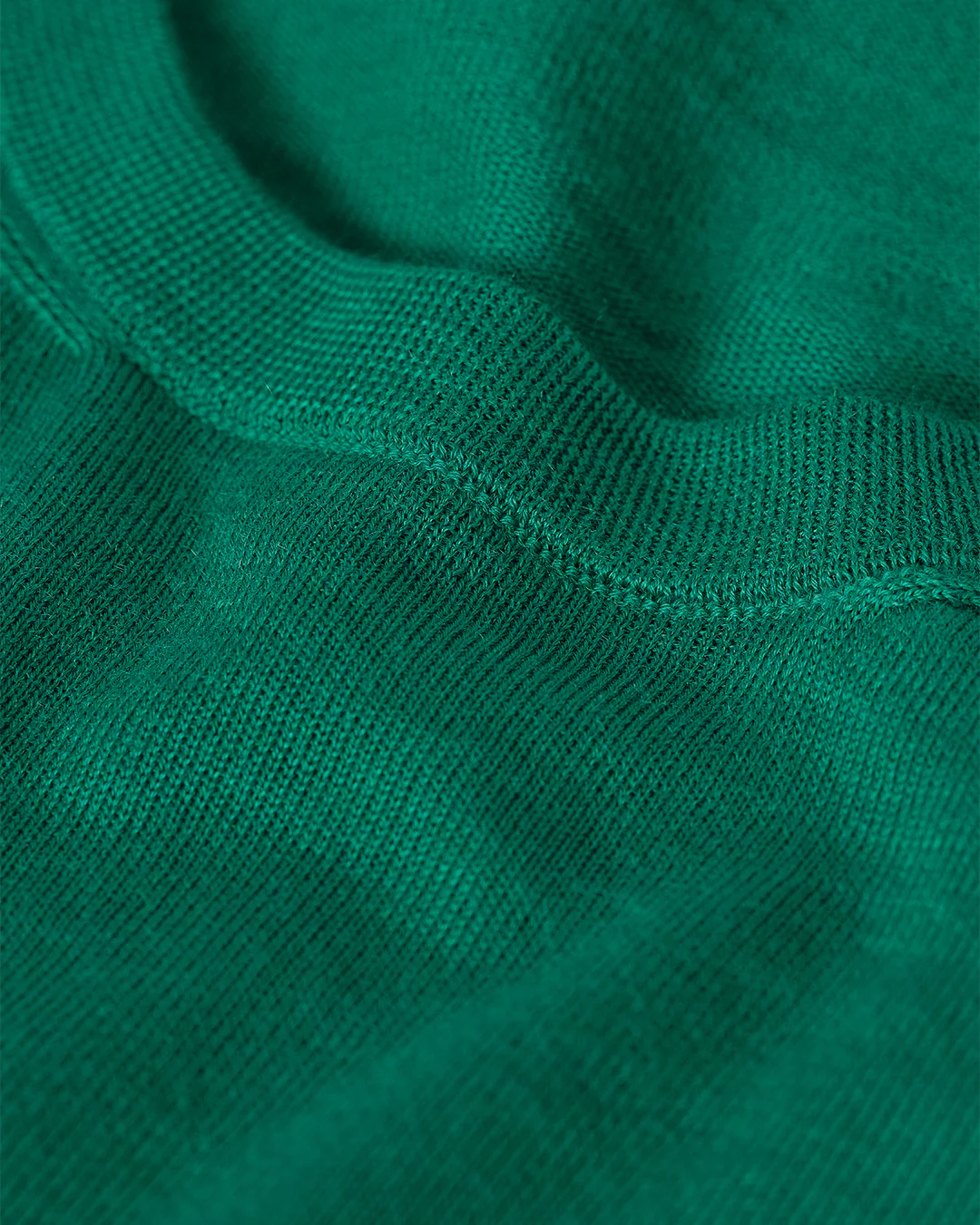 Fin Bright Green Superfine Cashmere Jumper - Image 7