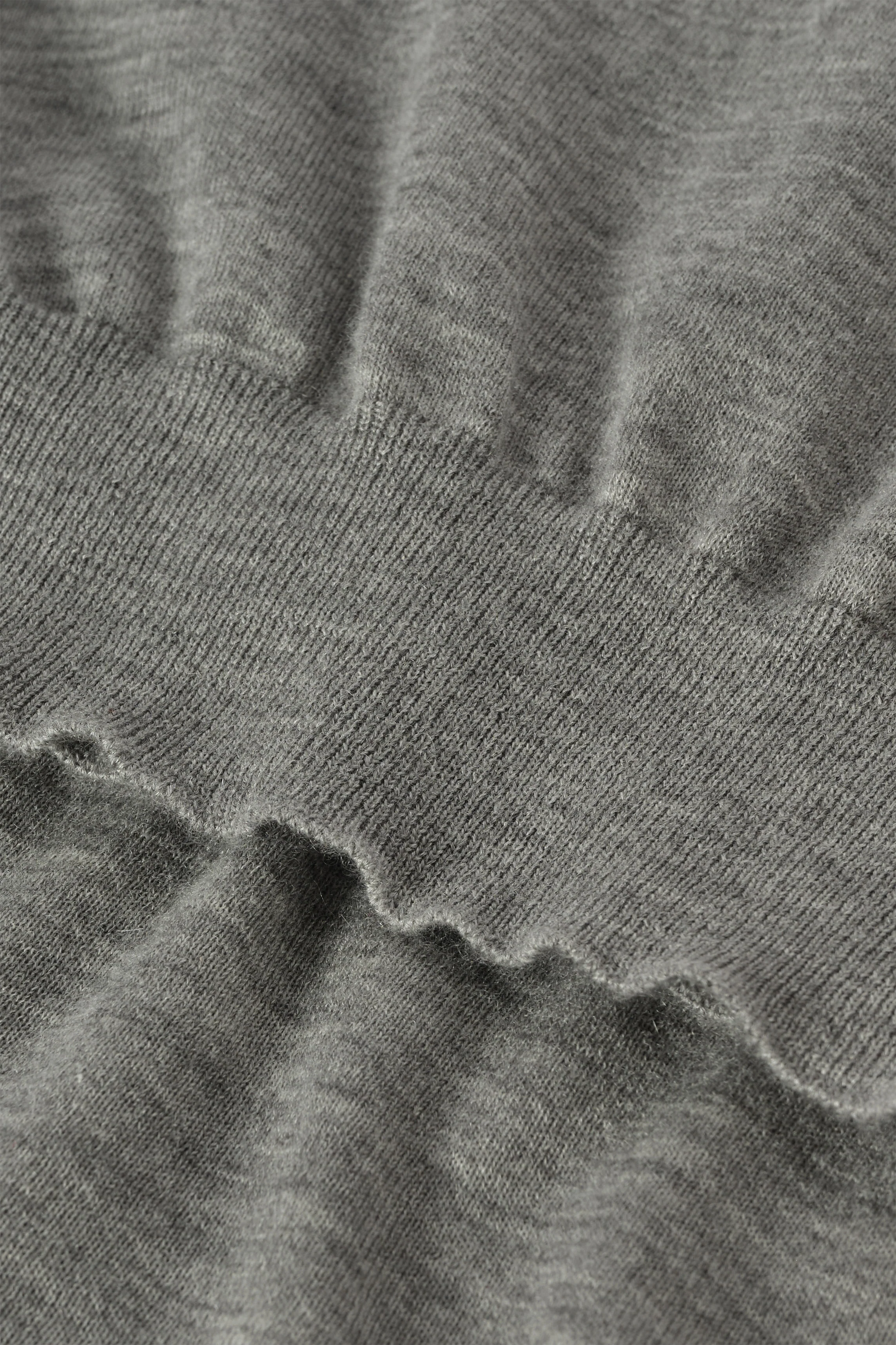 Finola Grey Superfine Cashmere Jumper - Image 6