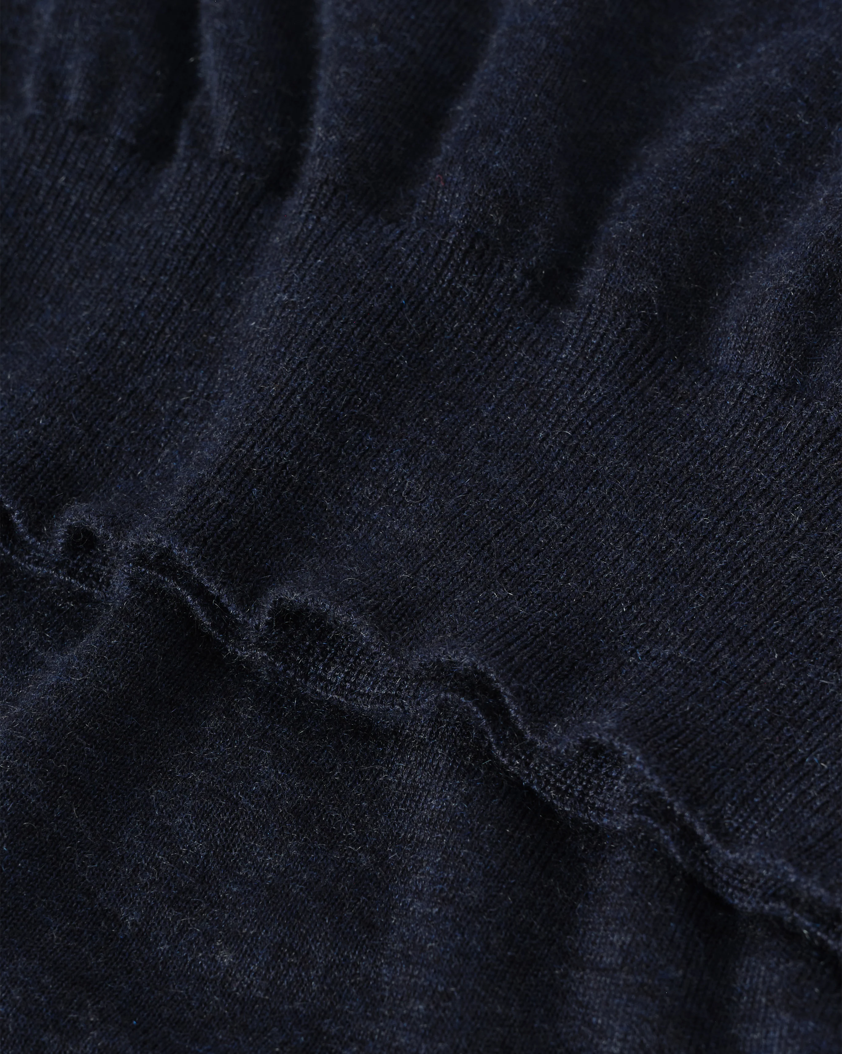 Finola Navy Superfine Cashmere Jumper - Image 7