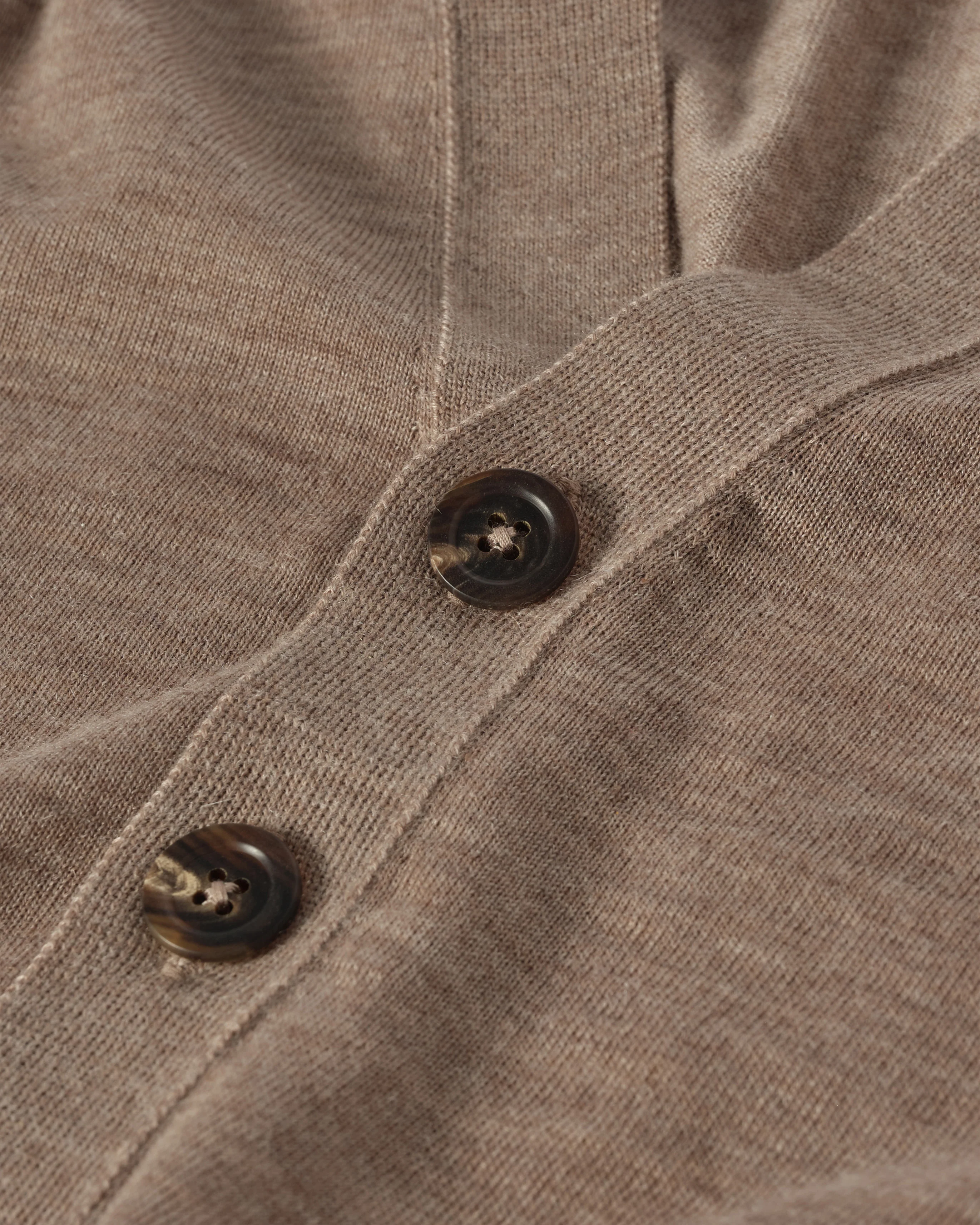 Forsyth Light Brown Superfine Cashmere Cardigan - Image 6