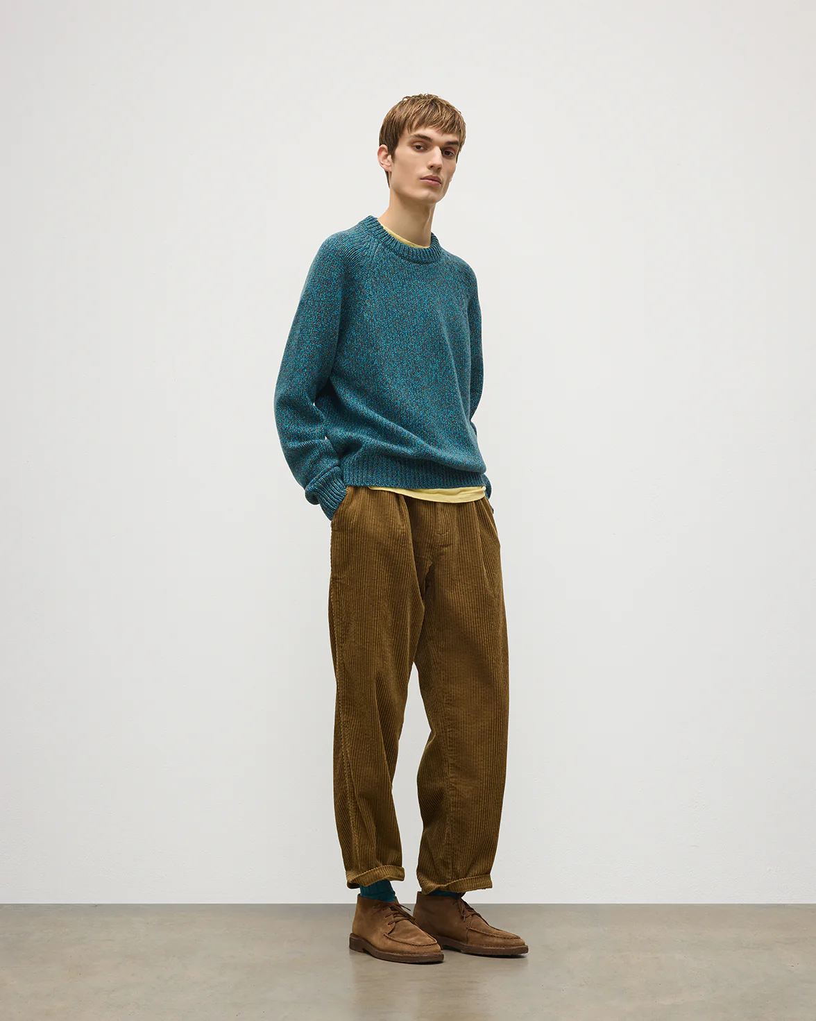 Fyfe Blue Cashmere Jumper - Image 3
