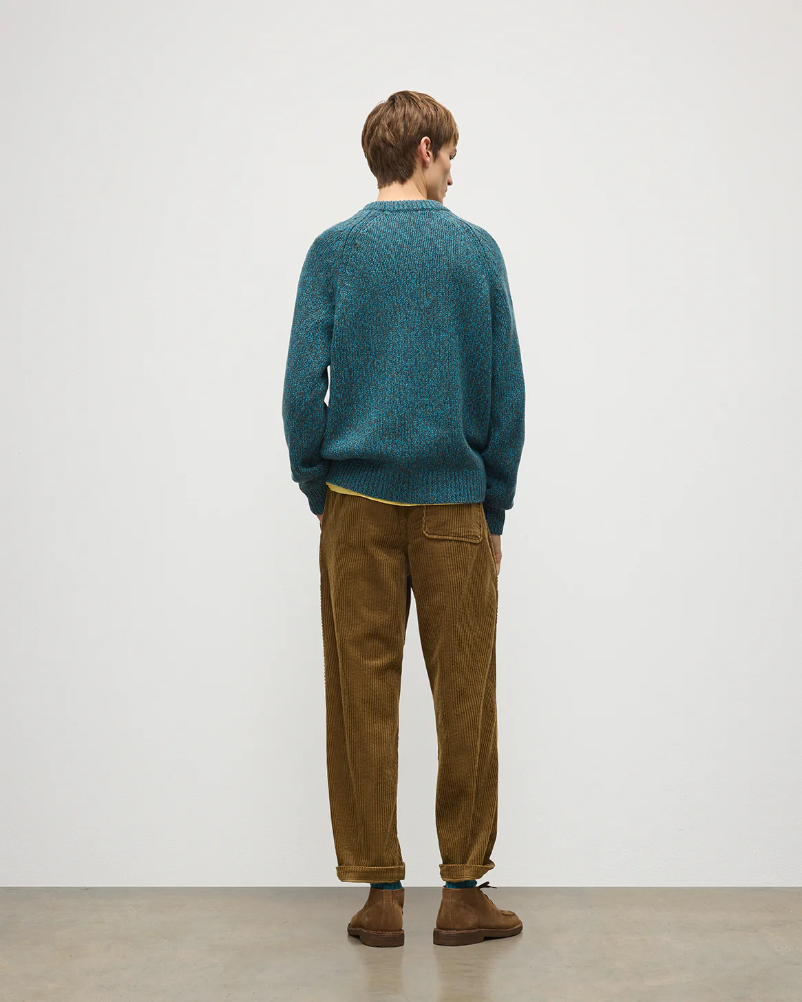Fyfe Blue Cashmere Jumper - Image 4