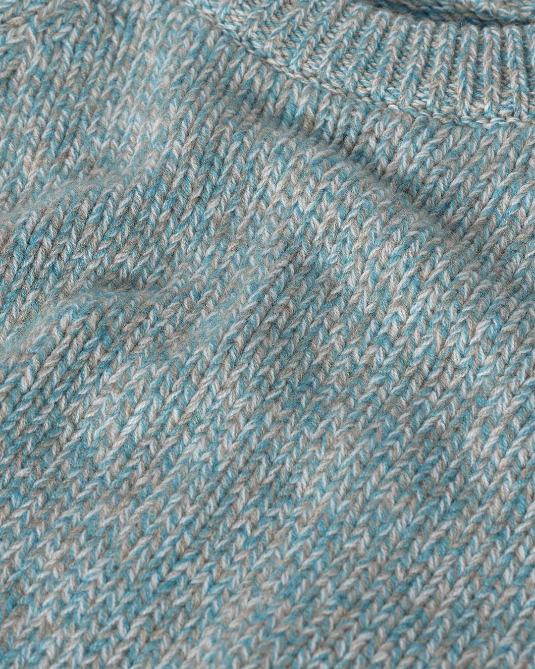 Fyfe Bright Blue Cashmere Jumper - Image 7