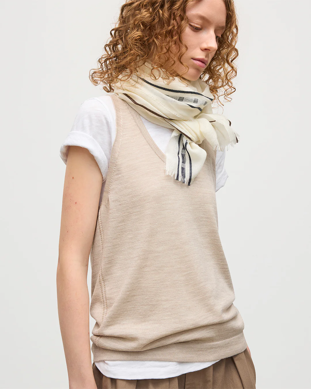 Greer Natural Merino Vest - Image 6