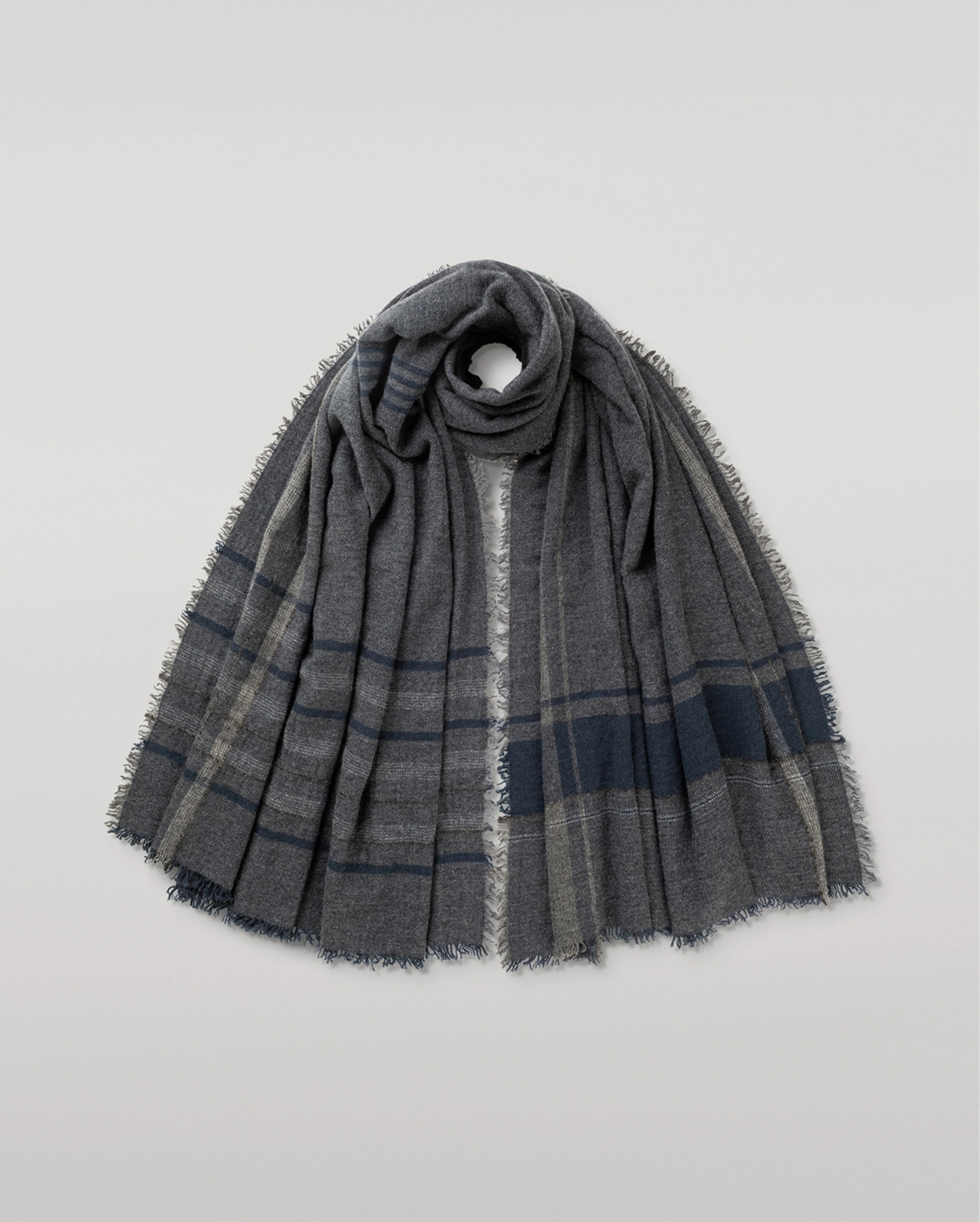 Gullane Dark Cashmere Stole
