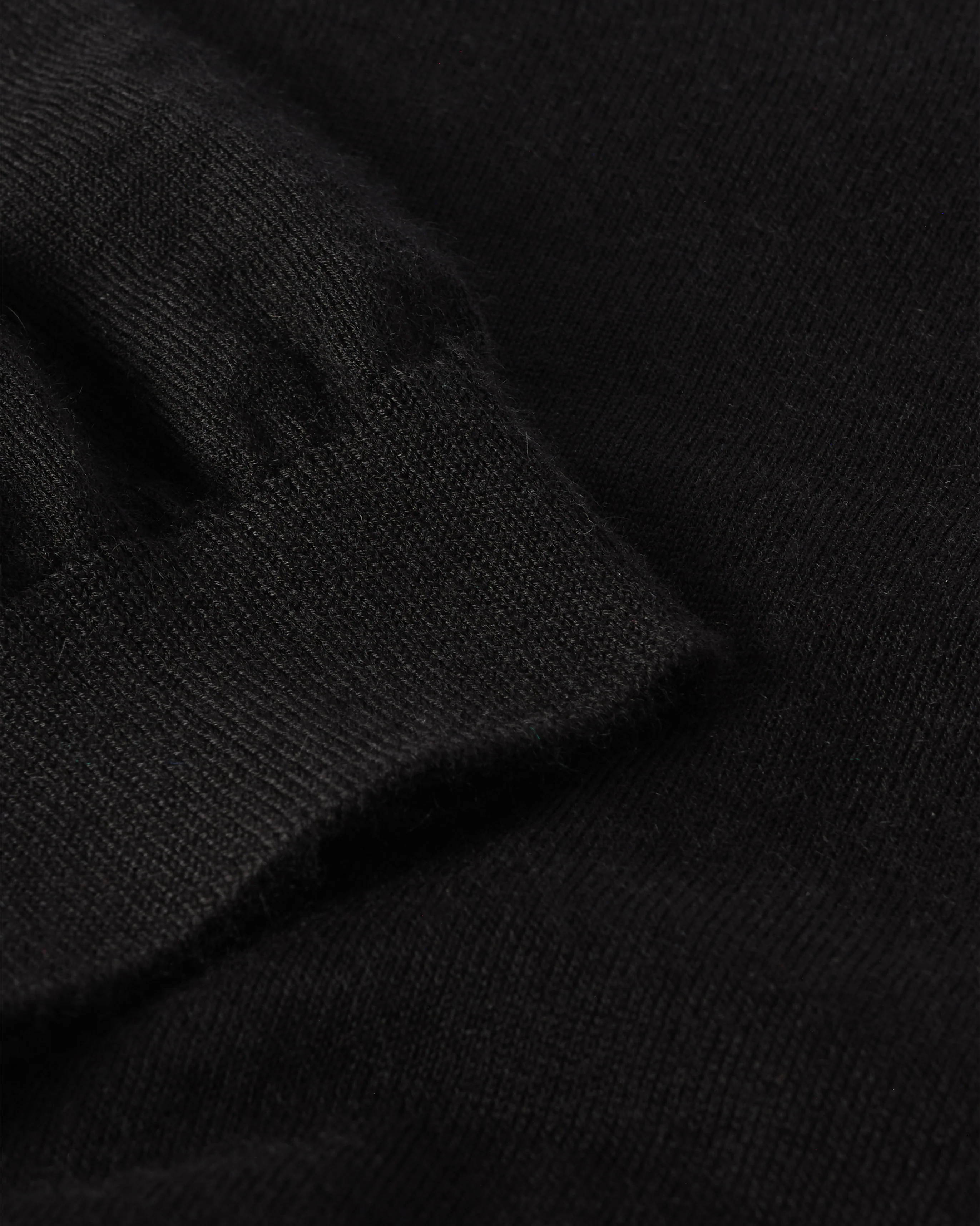 Honor Black Superfine Cashmere T-Shirt - Image 6
