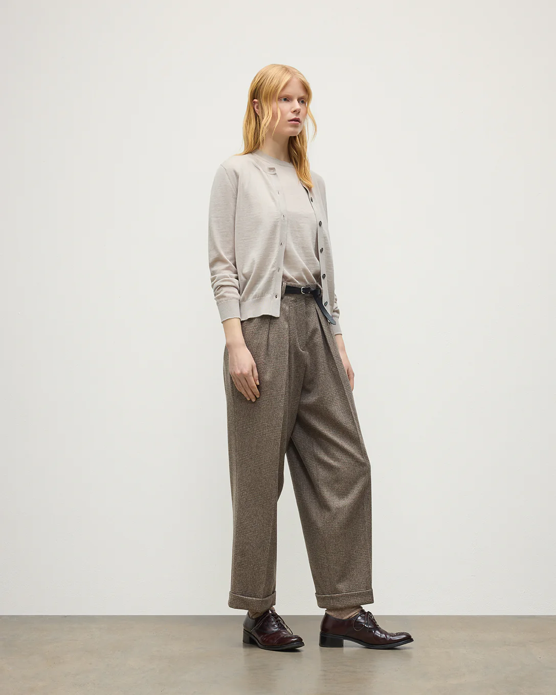 Honor Cream Superfine Cashmere Cardigan - Image 3