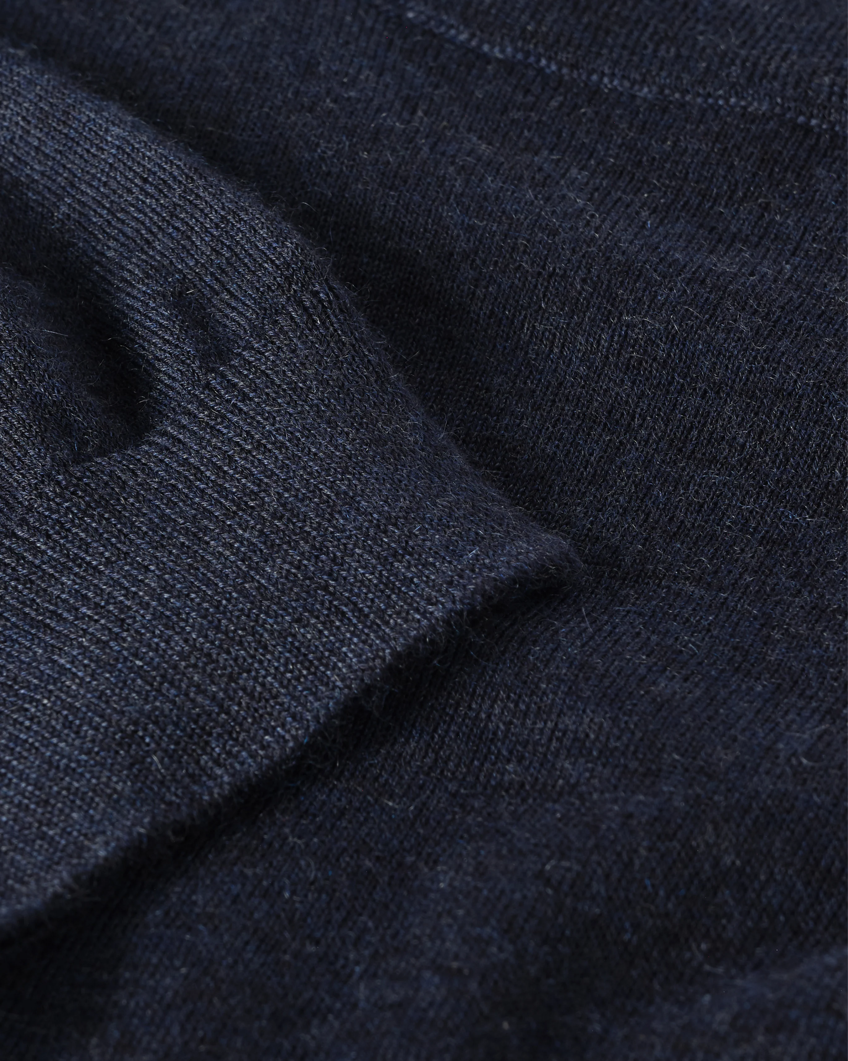 Honor Navy Superfine Cashmere T-Shirt - Image 6