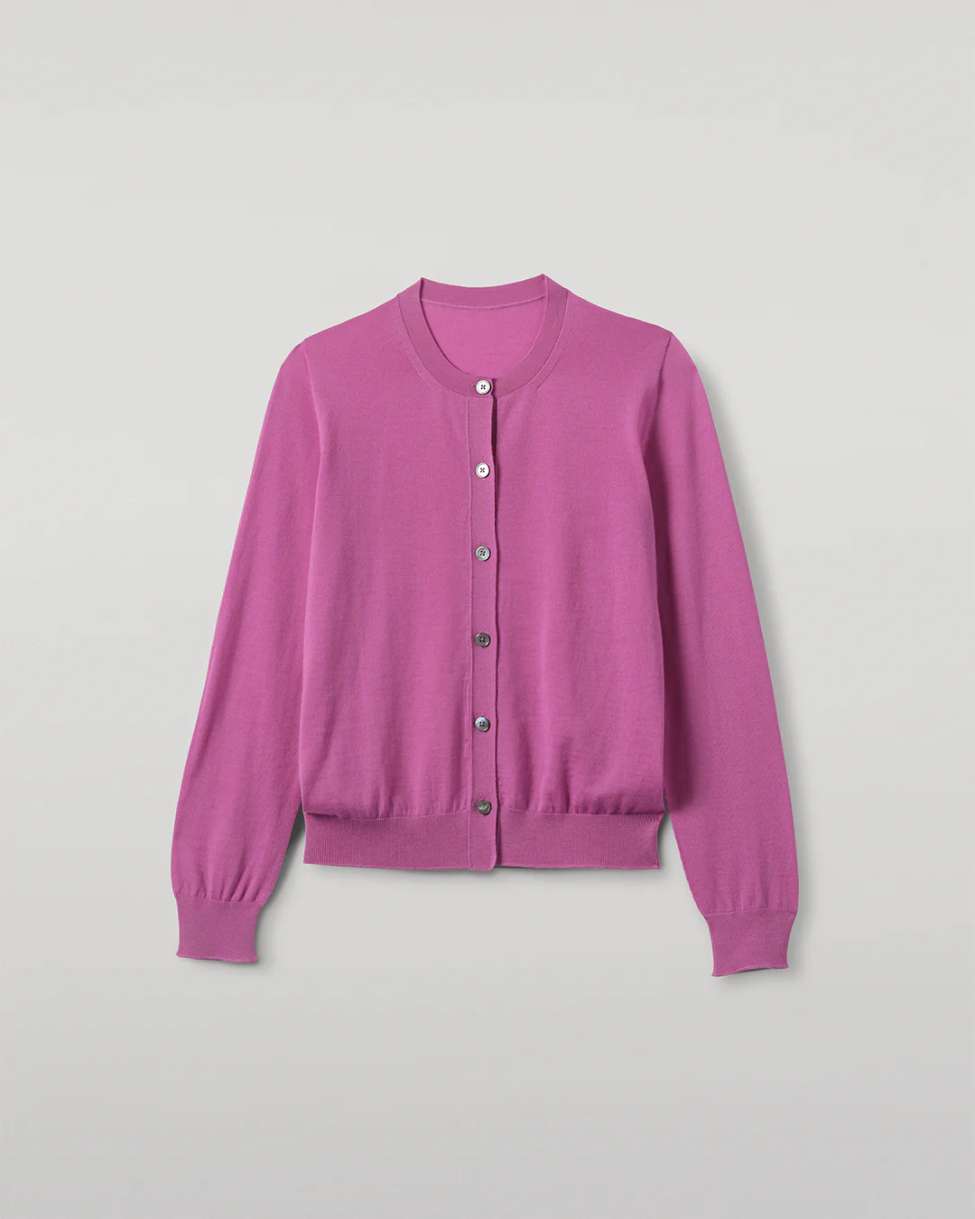 Honor Pink Superfine Cashmere Cardigan - Image 2