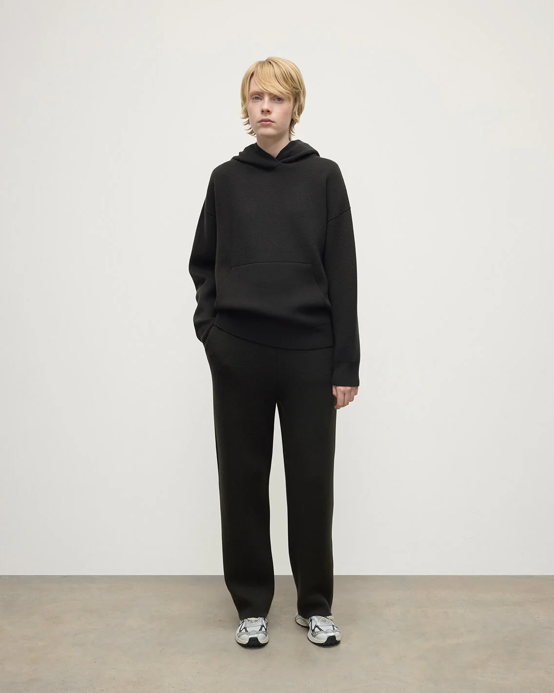 Double-Face Black Joggers