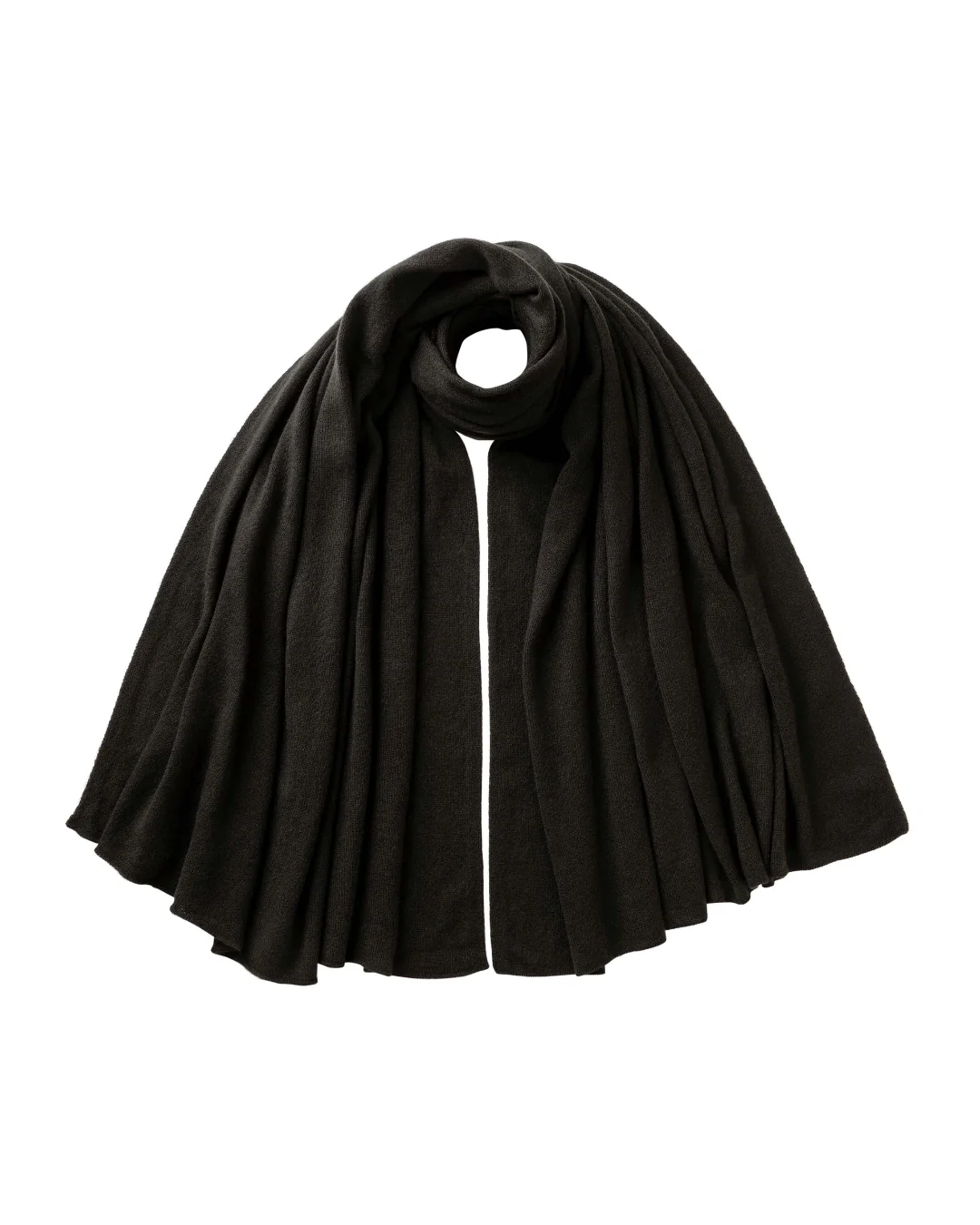 Gauzy Cashmere Dark Grey Travel Stole