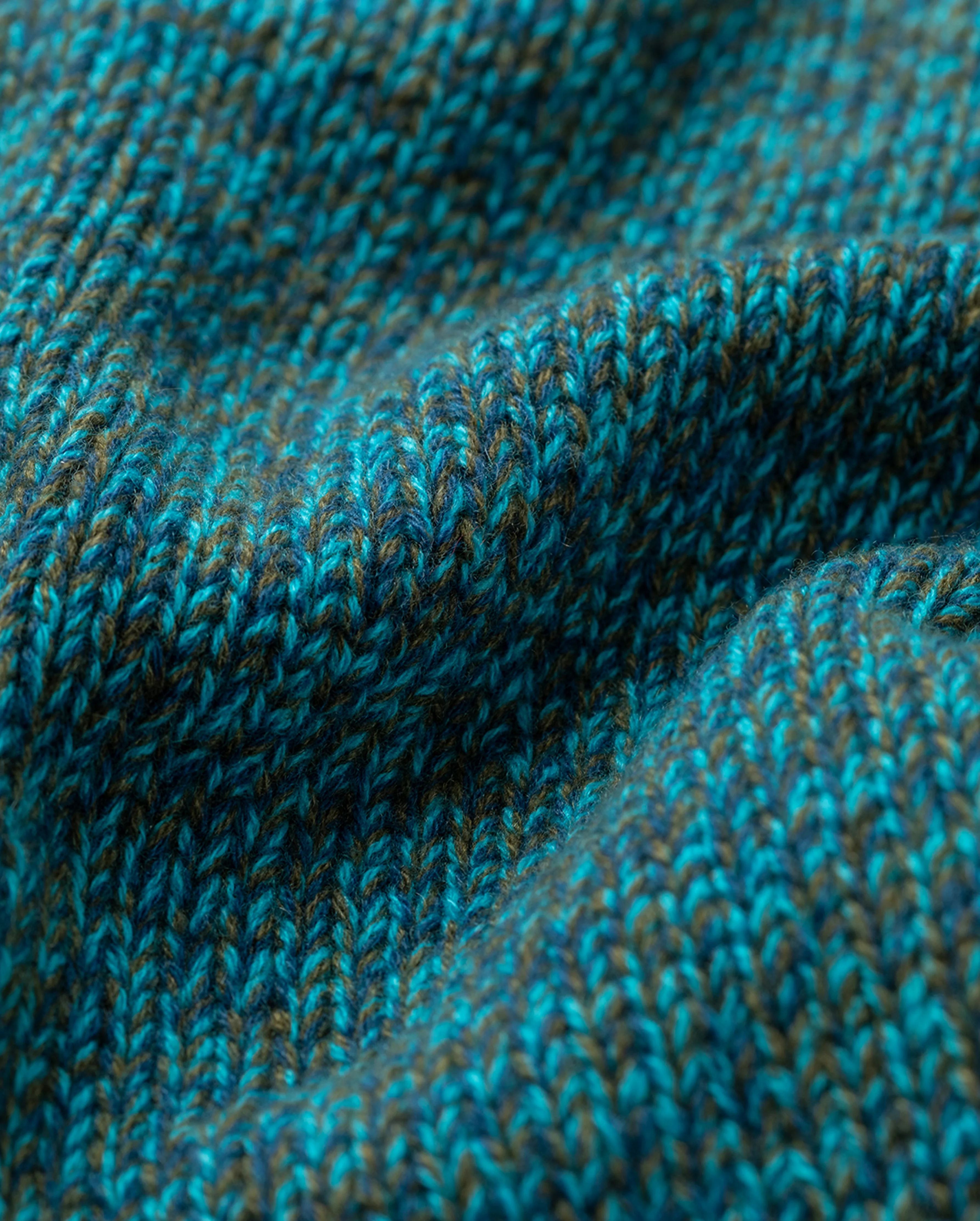 Keill Blue Marl Cashmere Triangle - Image 5