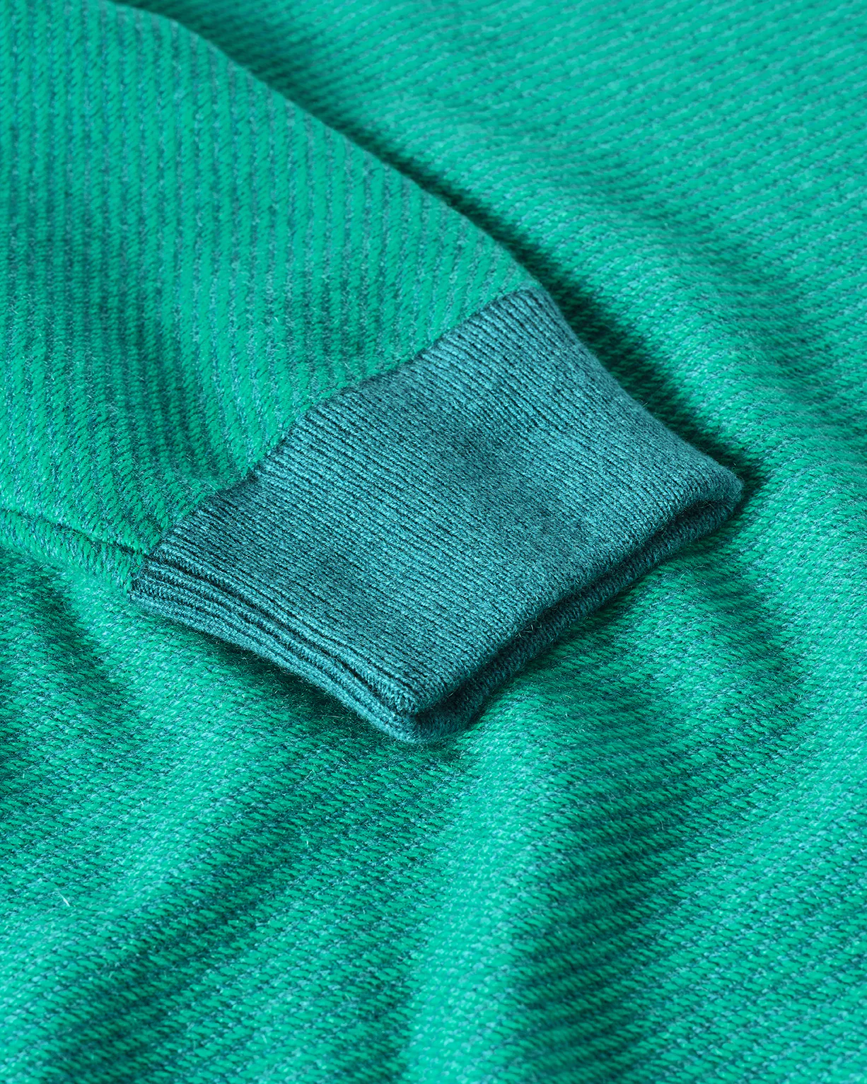 Liddell Green Cashmere Sweatshirt - Image 7