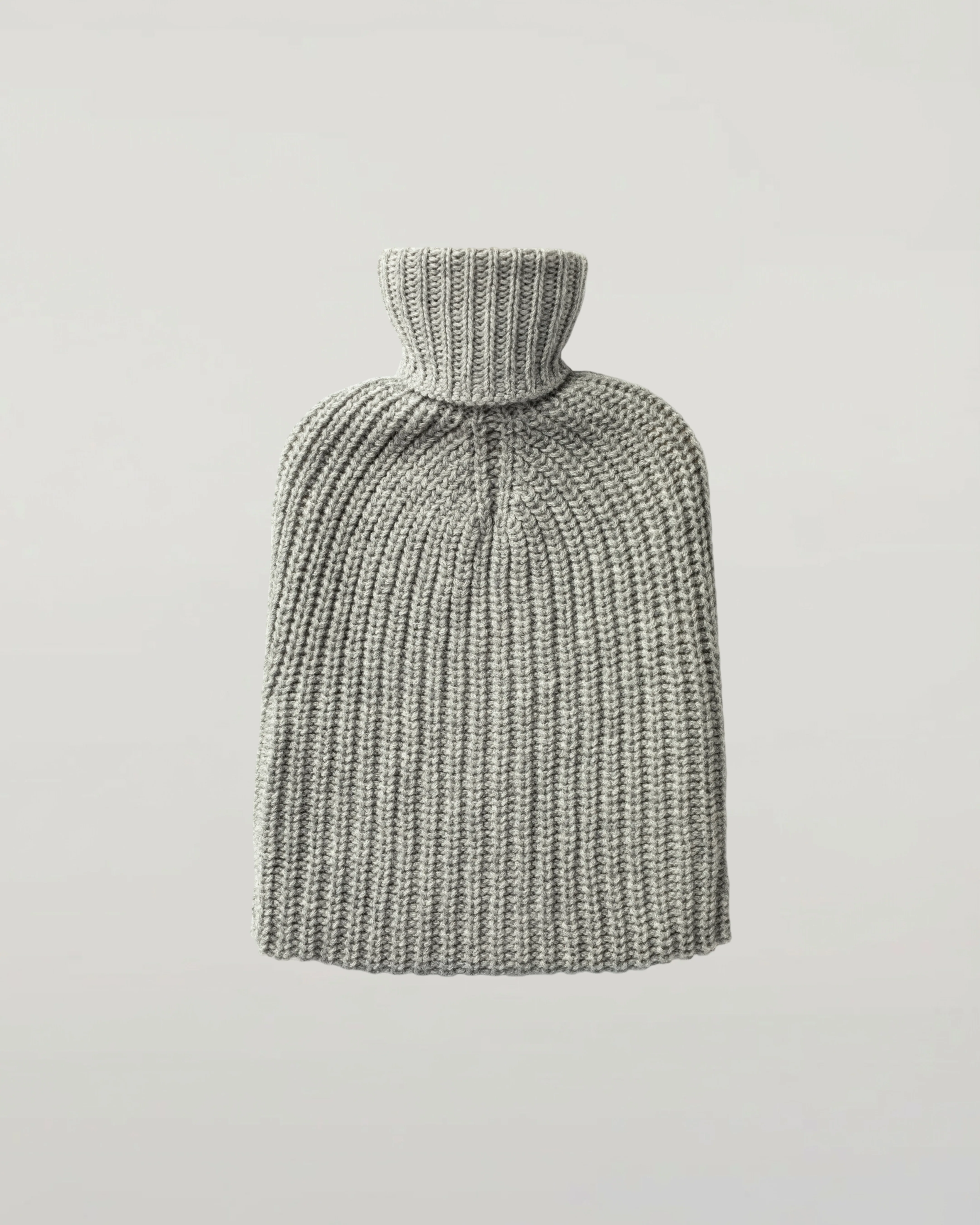 Light Grey Cashmere Hot Water Bottle Cover