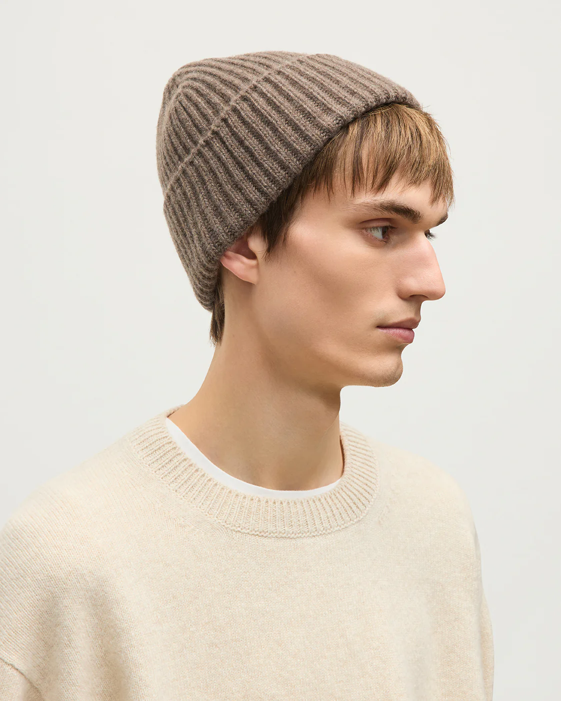 Lovat Brown Cashmere Hat - Image 3