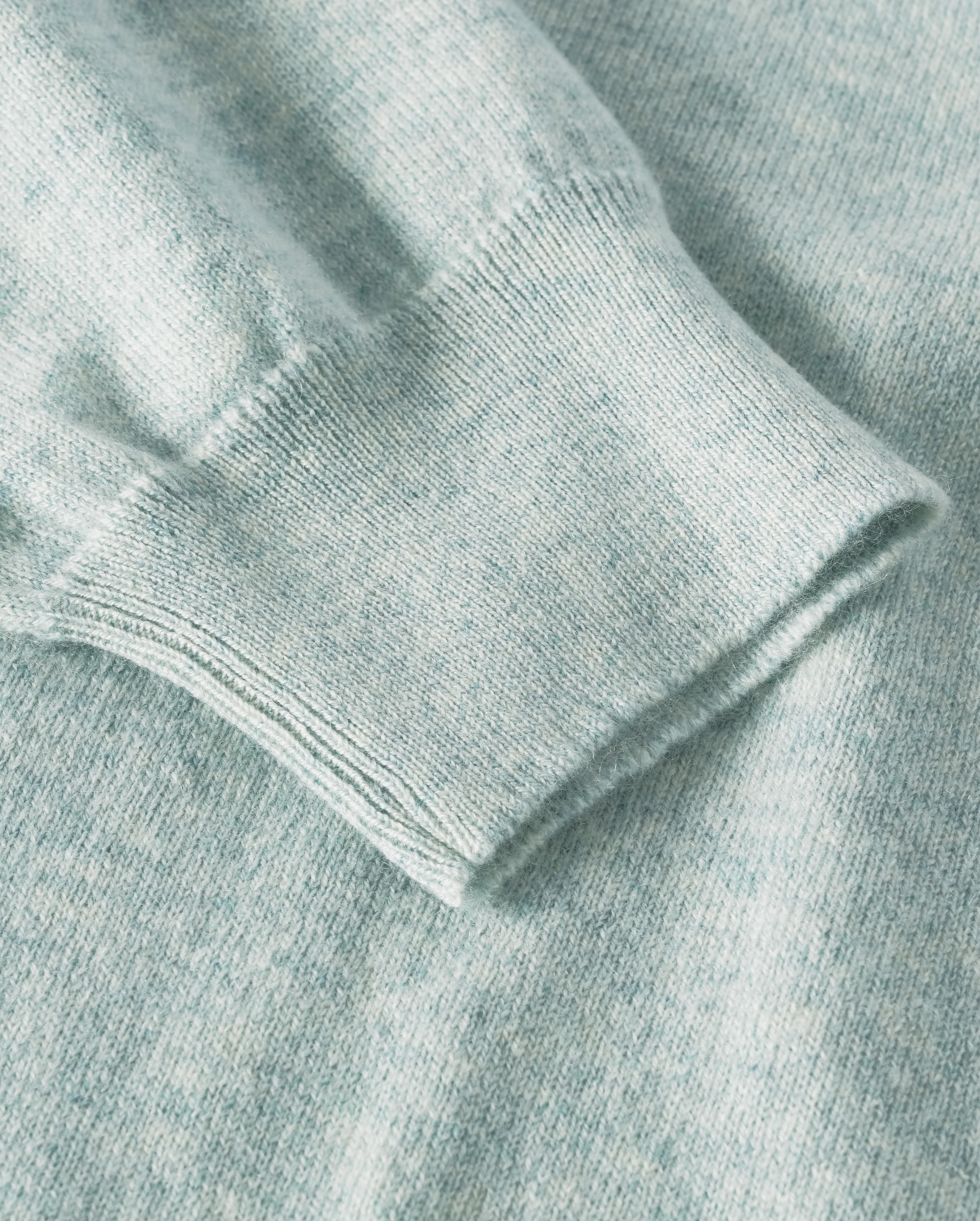 Lunan Light Green Classic Crew Jumper - Image 7