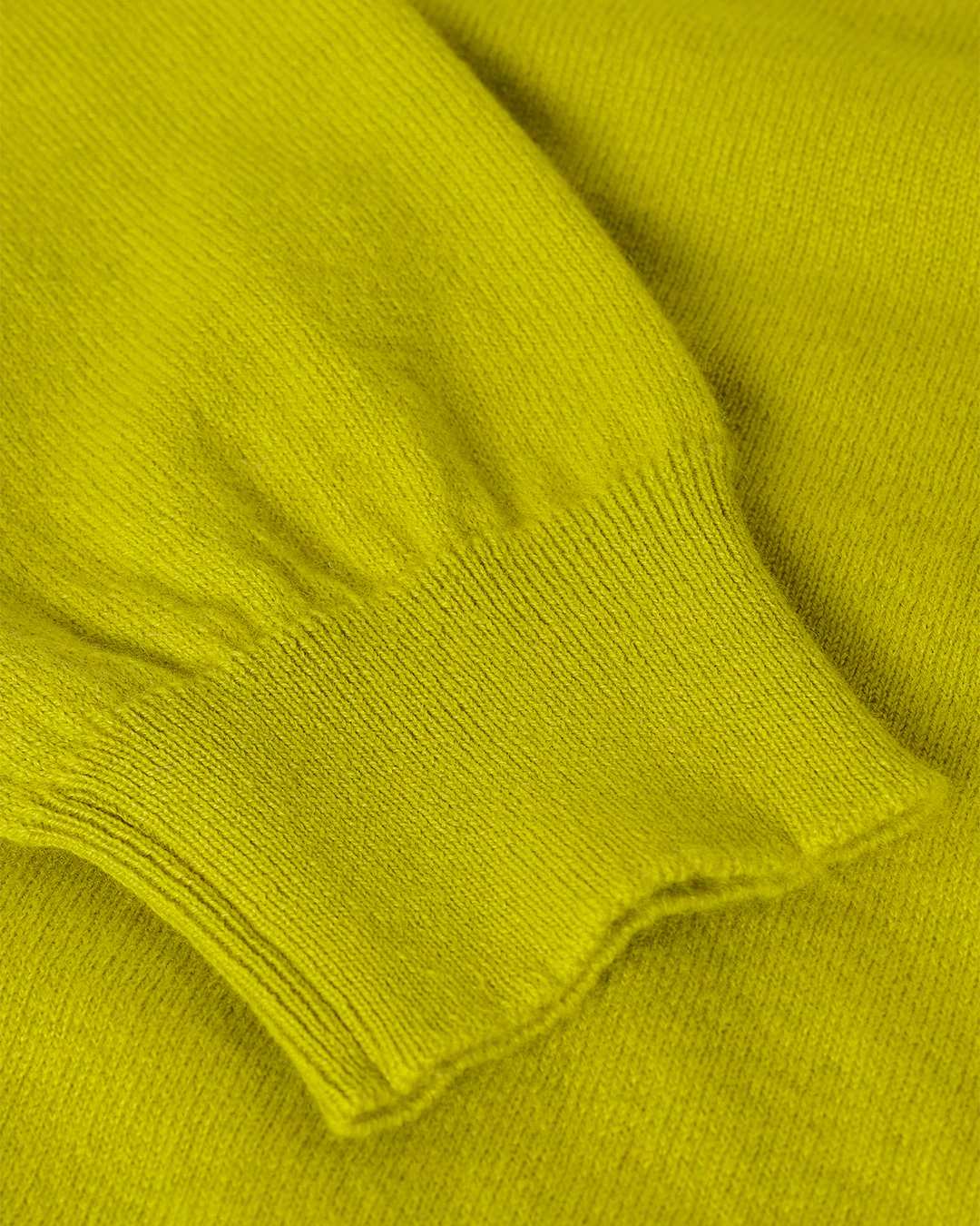 Lunan Yellow Classic Crew Jumper - Image 7