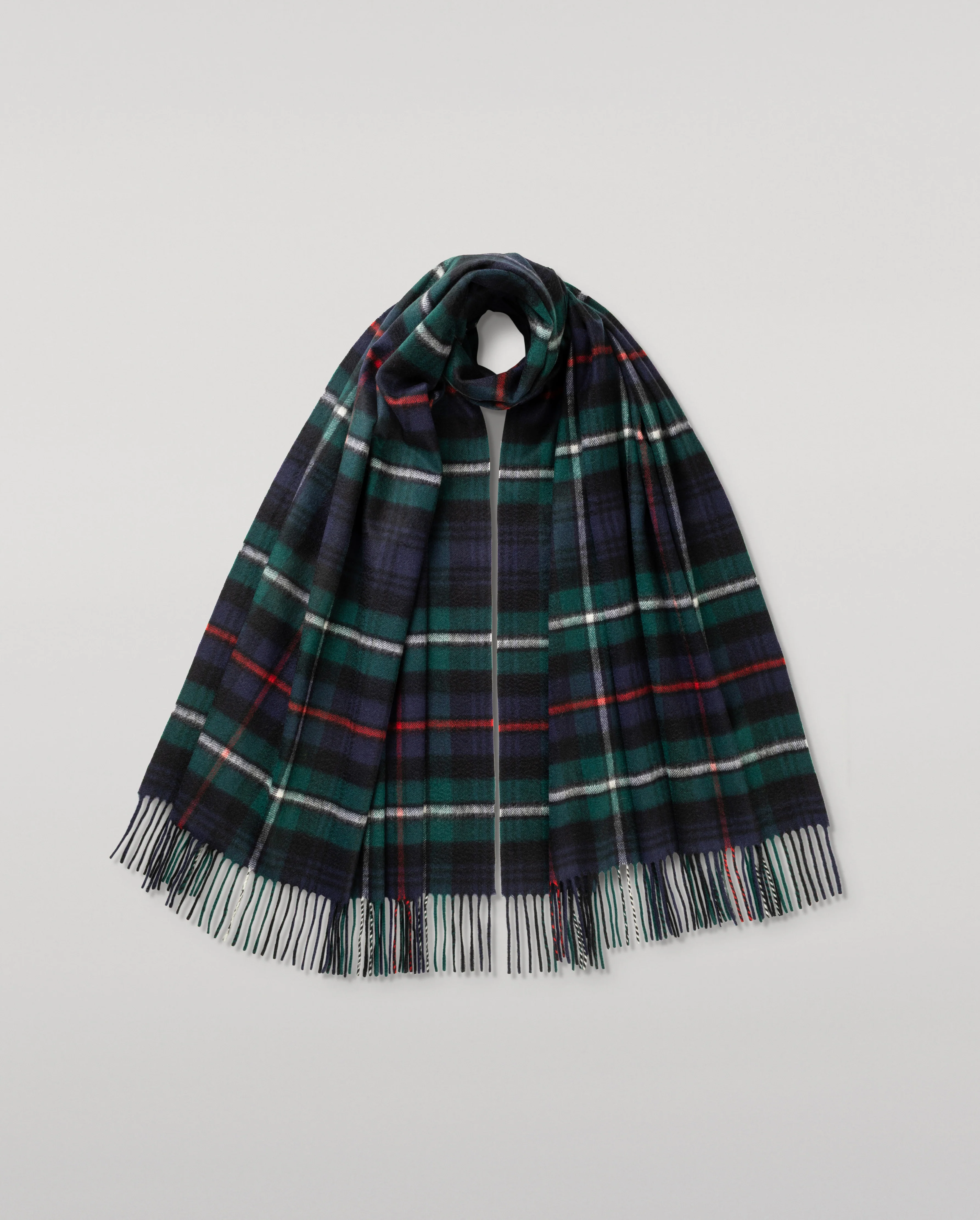 MacKenzie Tartan Cashmere Stole