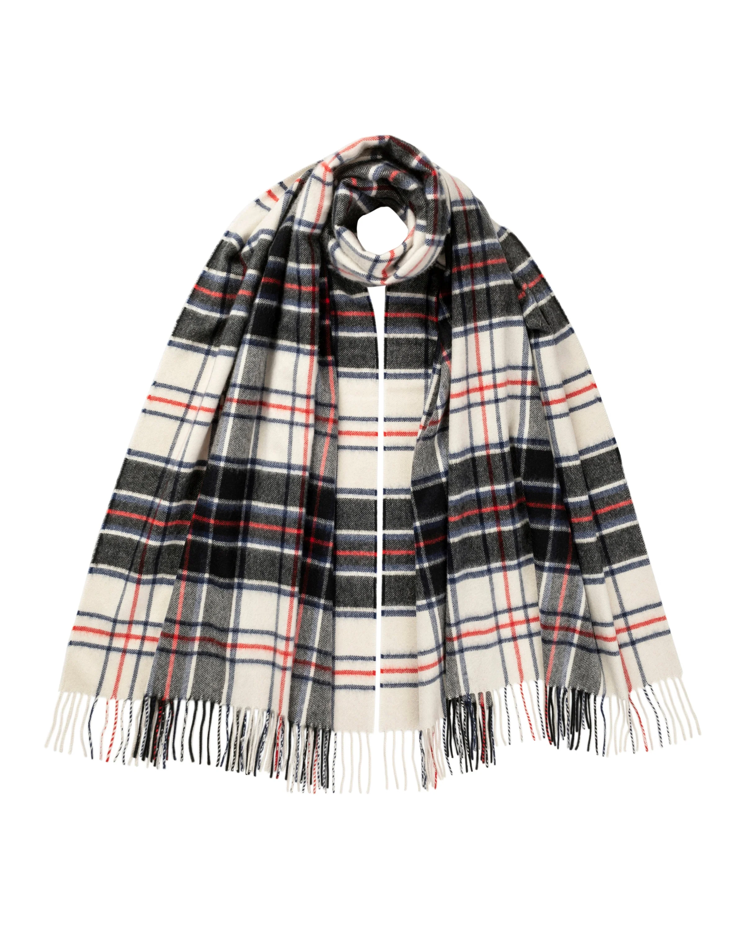 MacRae Tartan Cashmere Stole