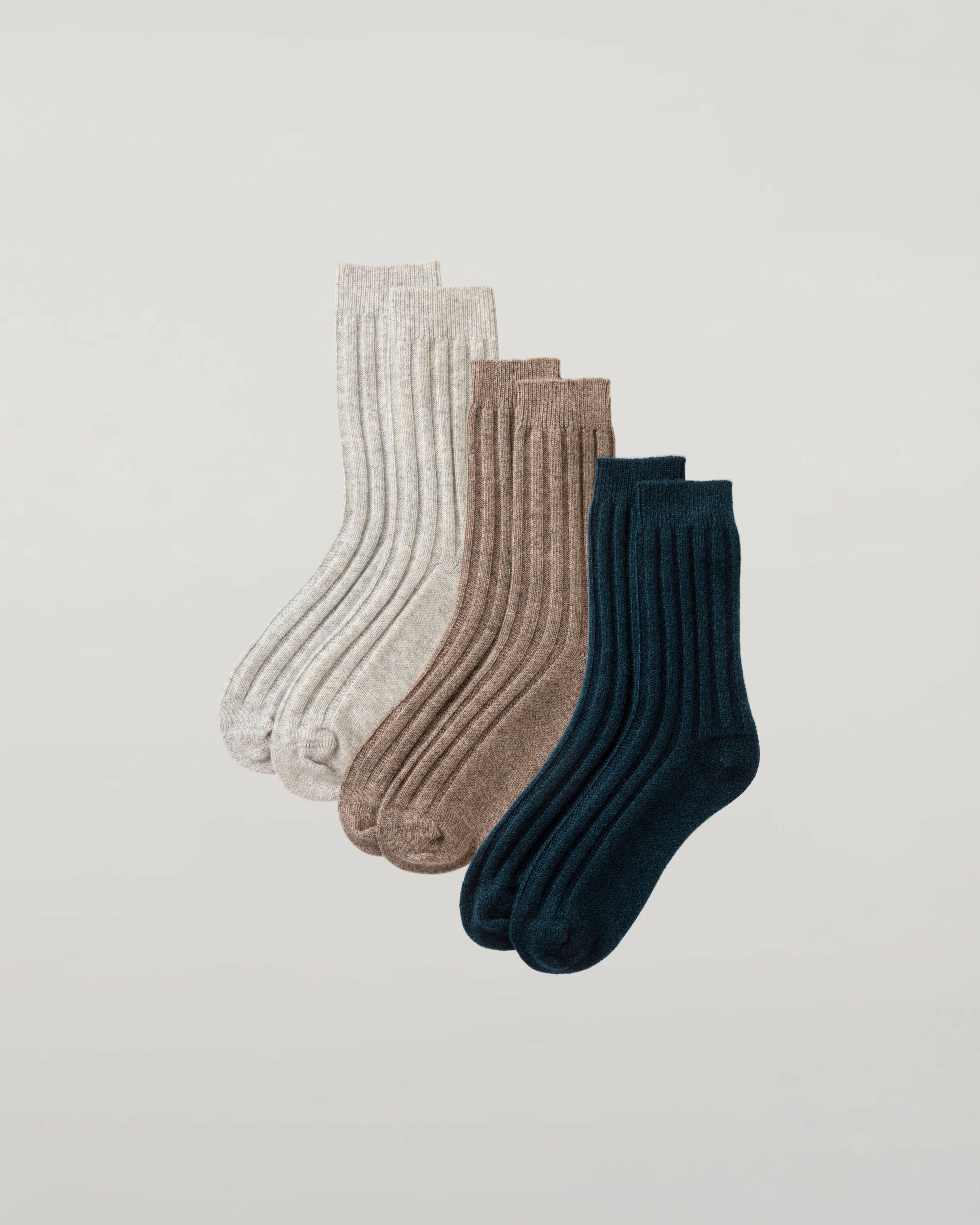 Men's Cashmere Lounge Socks Gift Set