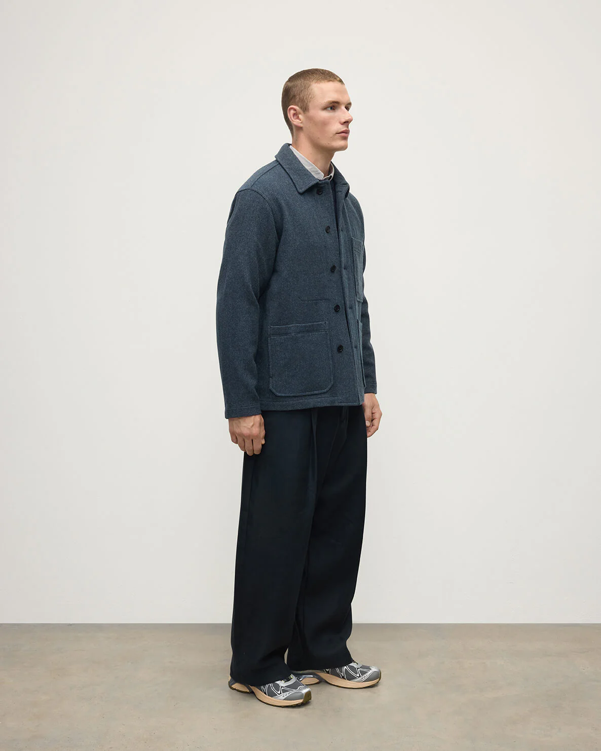 The Weavers Jacket | Navy Hairline - Image 3