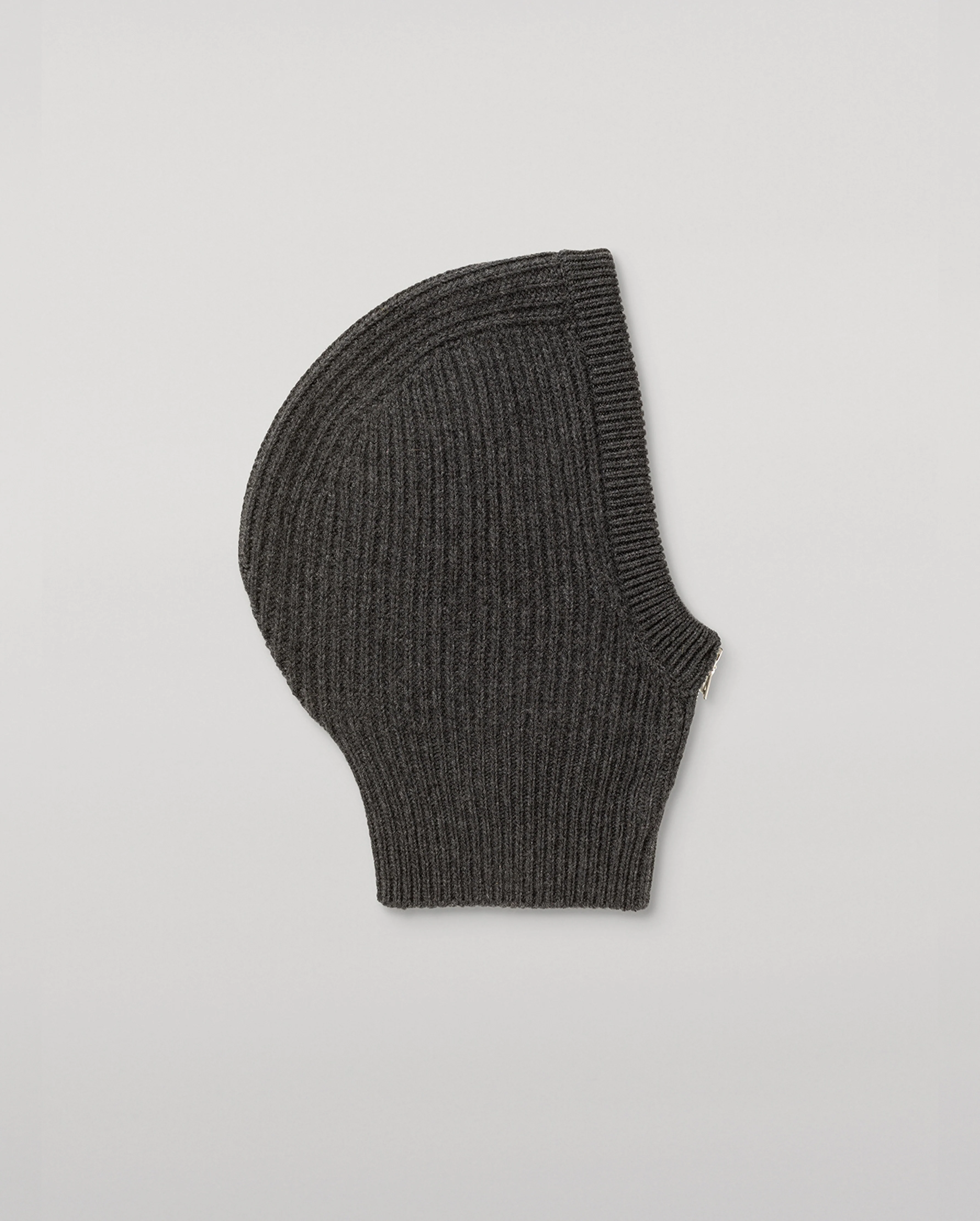 Nevis Charcoal Cashmere Hood