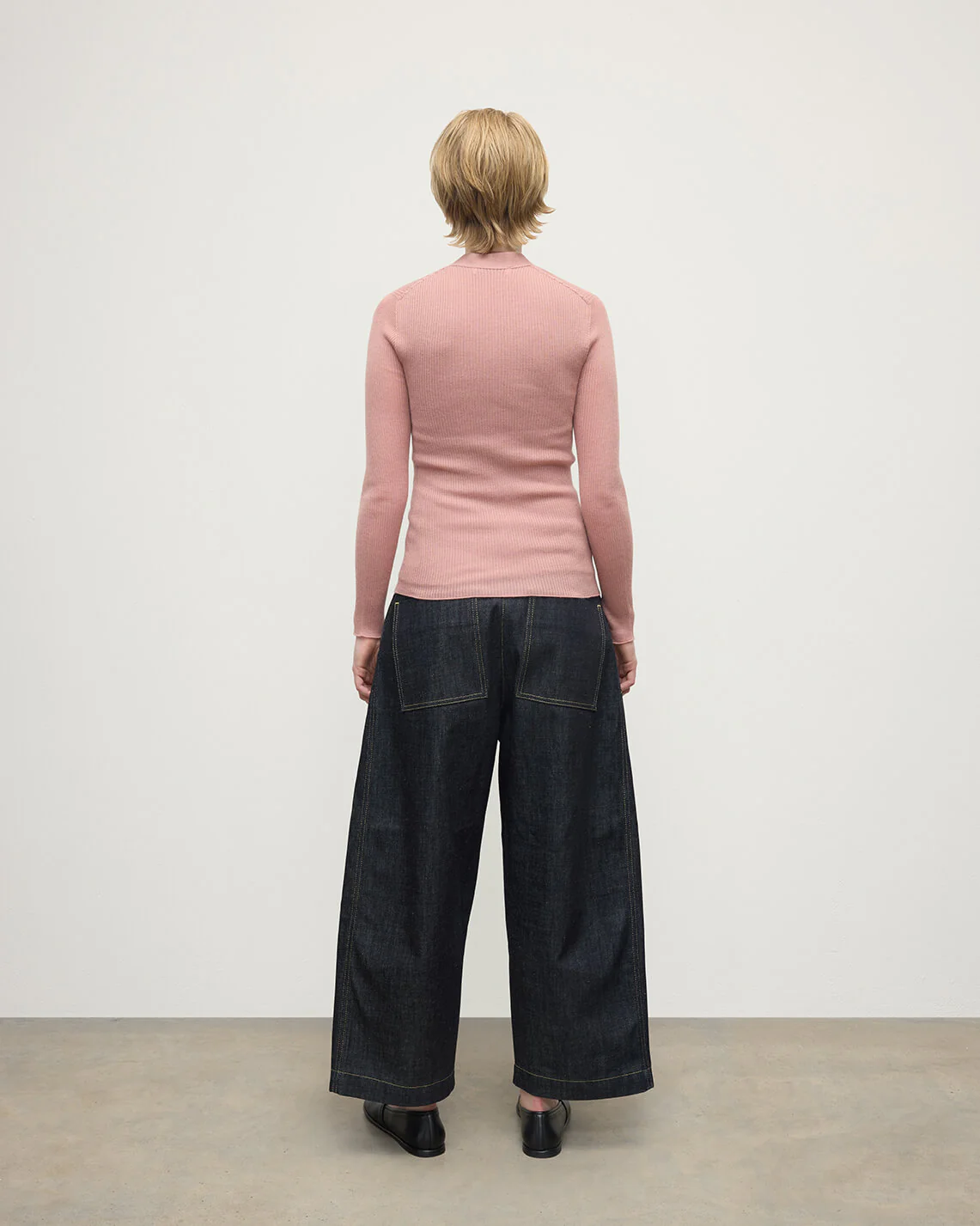 Superfine Cashmere Pink Cardigan - Image 4